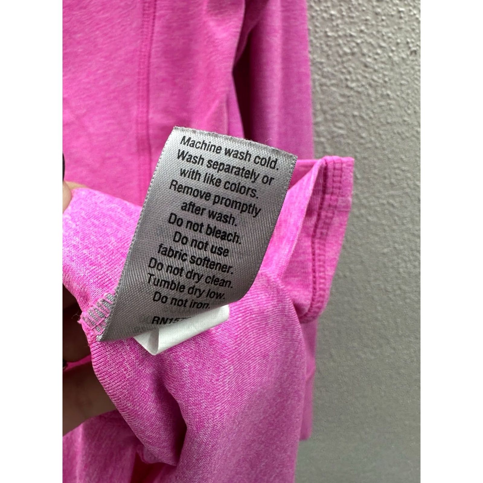 Champion Champion Womens Shirt XS Pink 1/4 Zip Long Sleeve Athletic Size XS / US 0-2 / IT 36-38 - 6 Thumbnail