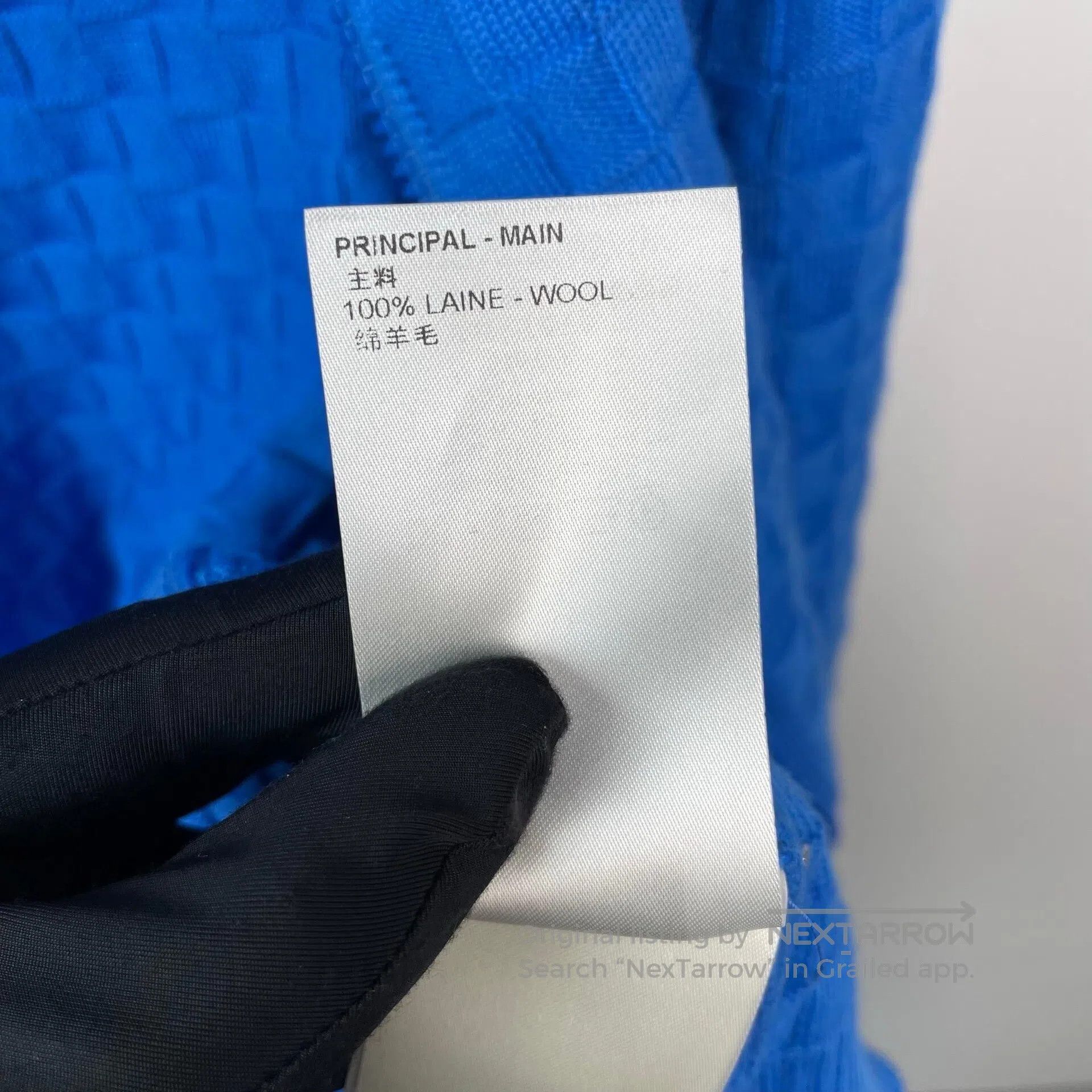 Louis Vuitton Louis Vuitton Gem Blue Check Knit Jacket| Size US M / EU 48-50 / 2 - 9 Thumbnail