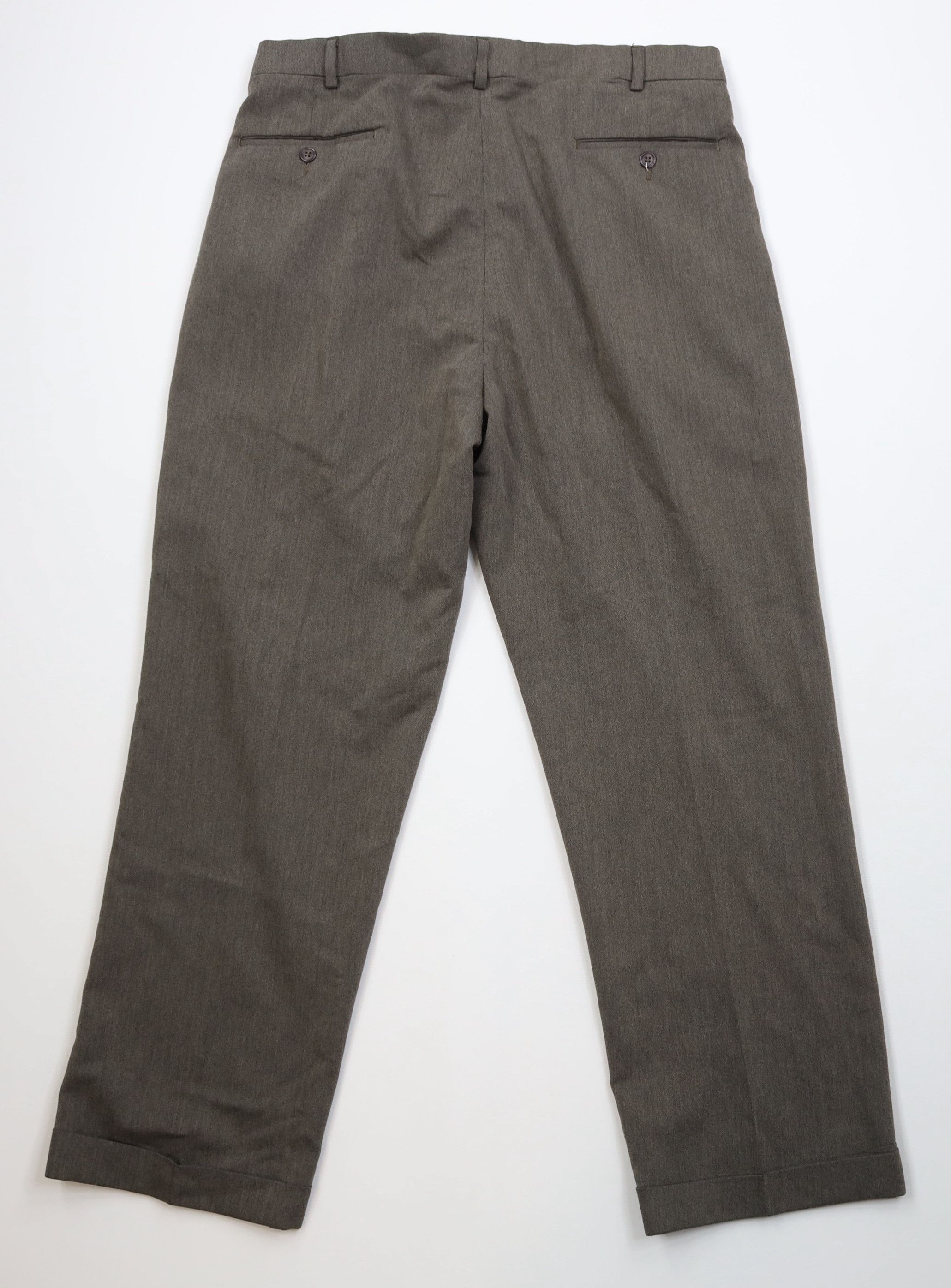 Vintage Vintage 90s Streetwear Rayon Gabardine Wide Leg Chino Pants Size US 36 / EU 52 - 10 Thumbnail