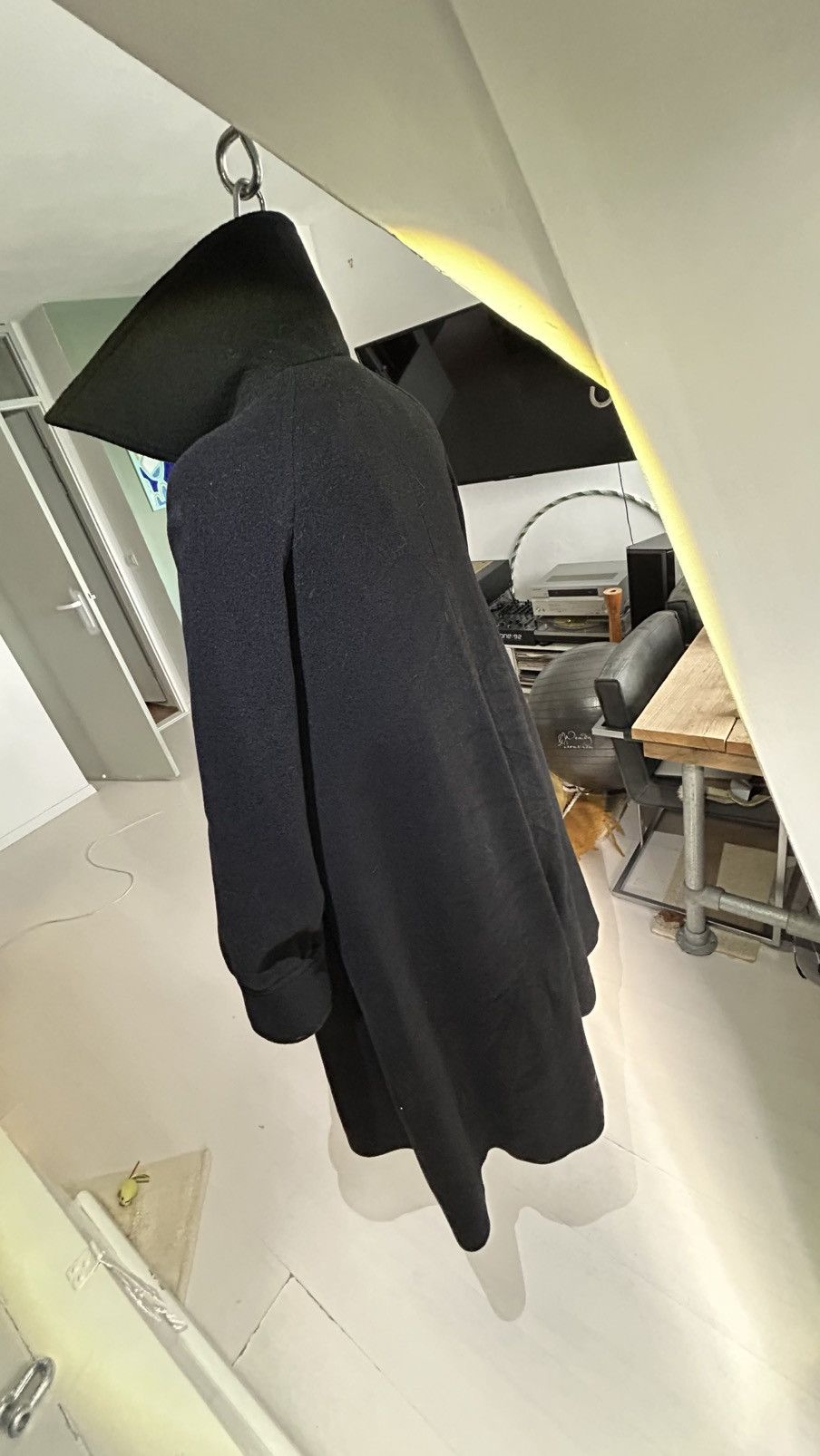 Other Very rare Vintage Maison de Bonneterie Oversized Wool Coat Size ONE SIZE - 4 Thumbnail