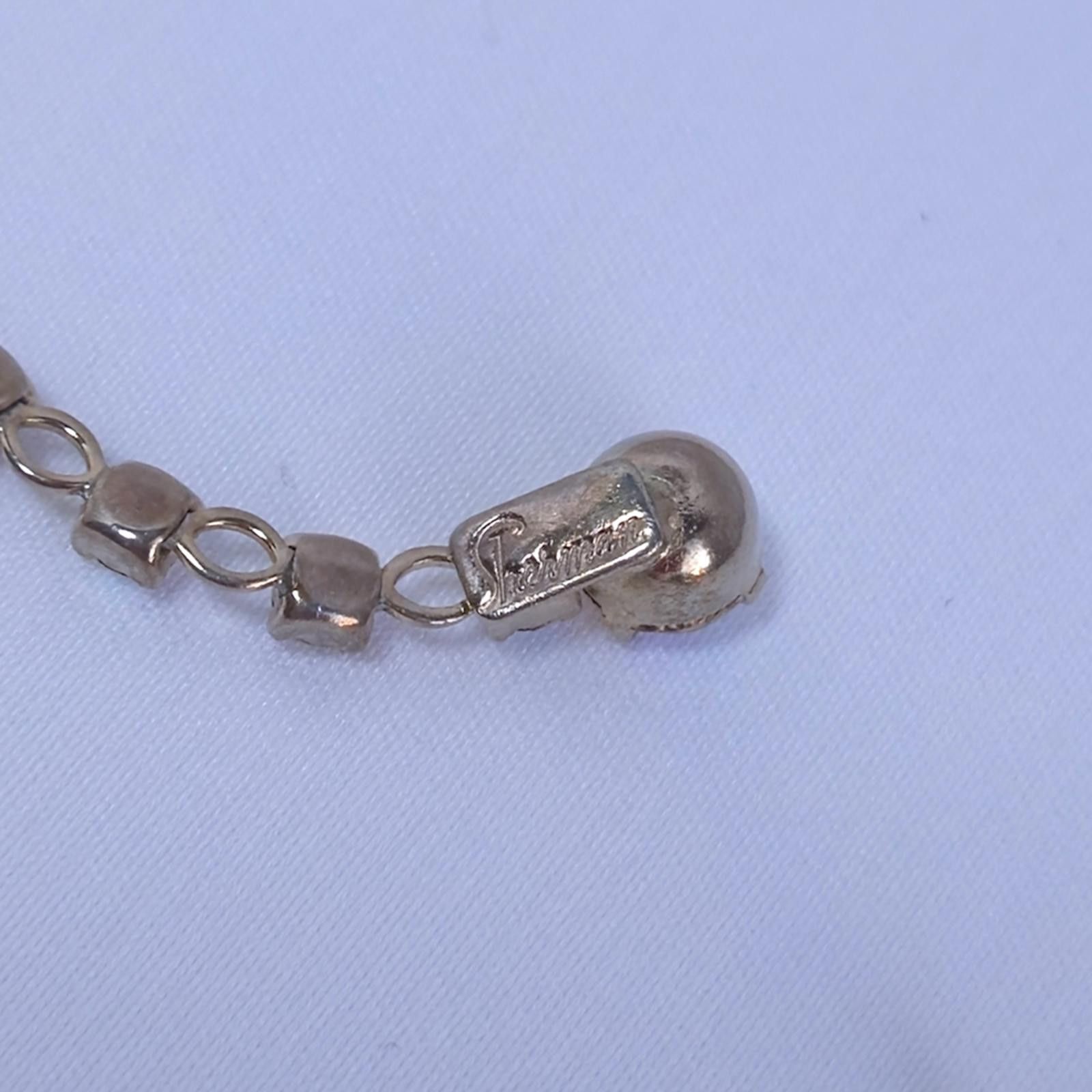 Ben Sherman 1950s Vintage Signed Sherman Necklace AB Crystal Necklace Size ONE SIZE - 6 Thumbnail
