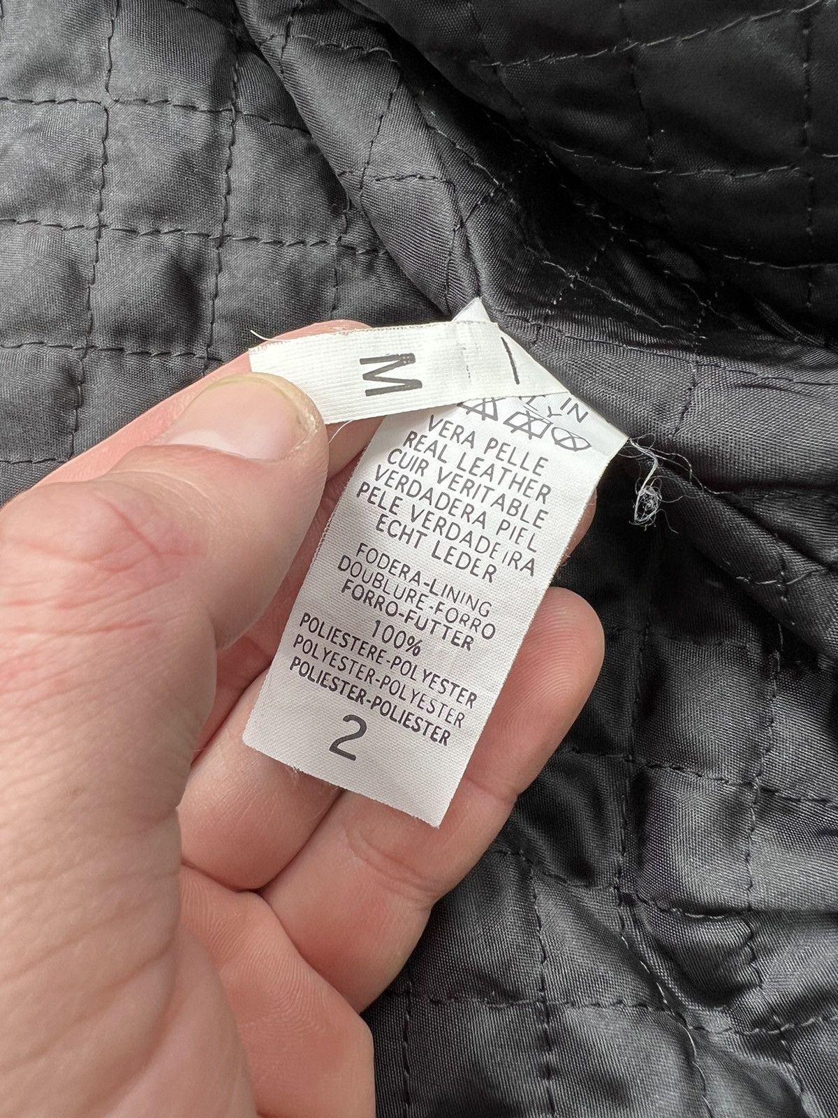 Other SALE✅✅VINTAGE 90s Archive Avant-Garde Moto Leather jacket Size US M / EU 48-50 / 2 - 5 Thumbnail