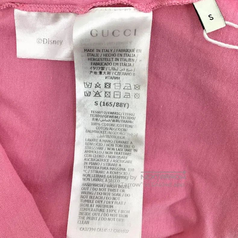 Gucci Gucci Pink Mickey Mouse Printed Cotton Round-neck Short-sl Size S / US 4 / IT 40 - 7 Thumbnail