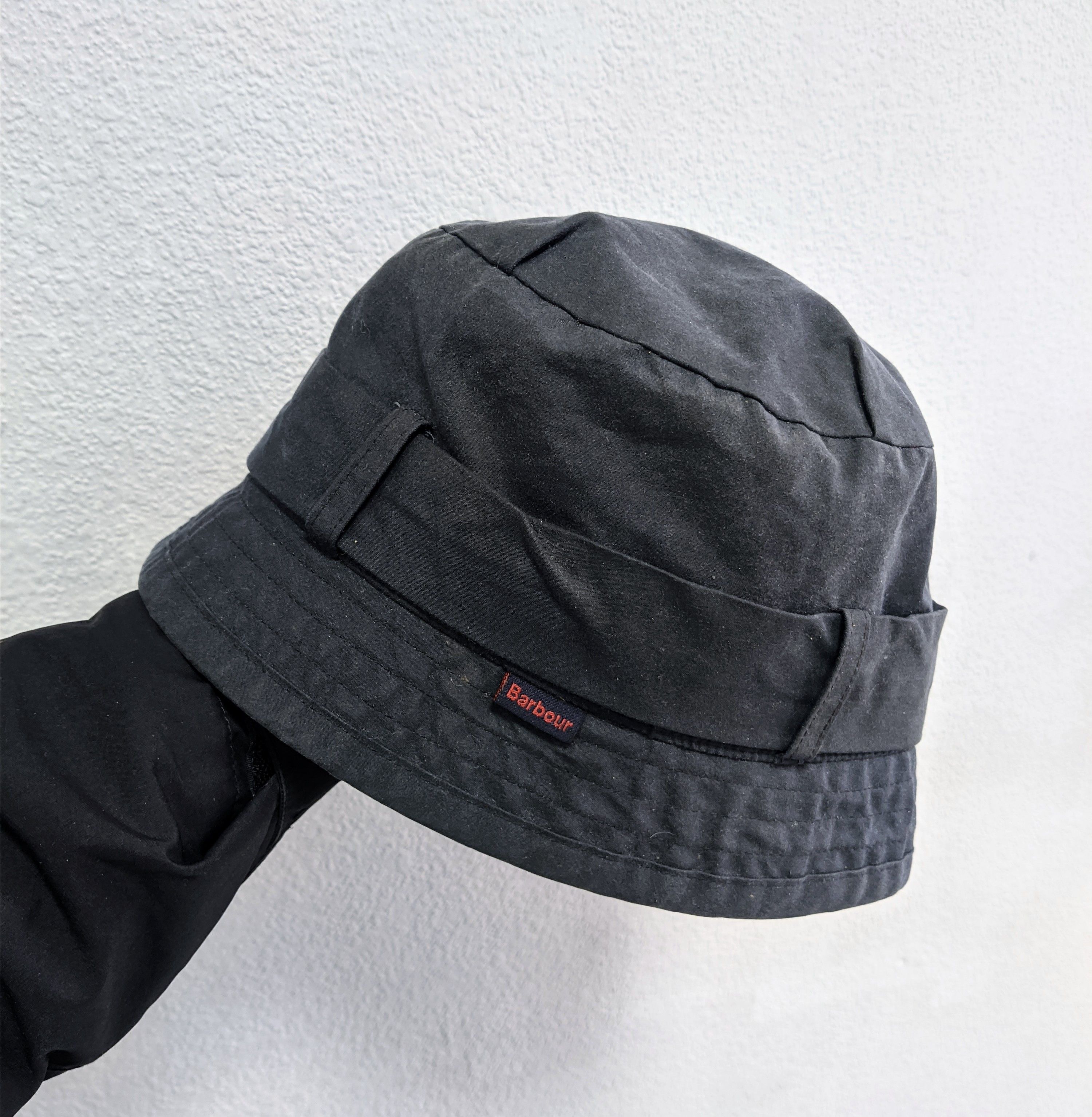 Barbour Barbour waxed bucket hat vintage 90s Size ONE SIZE - 1 Thumbnail
