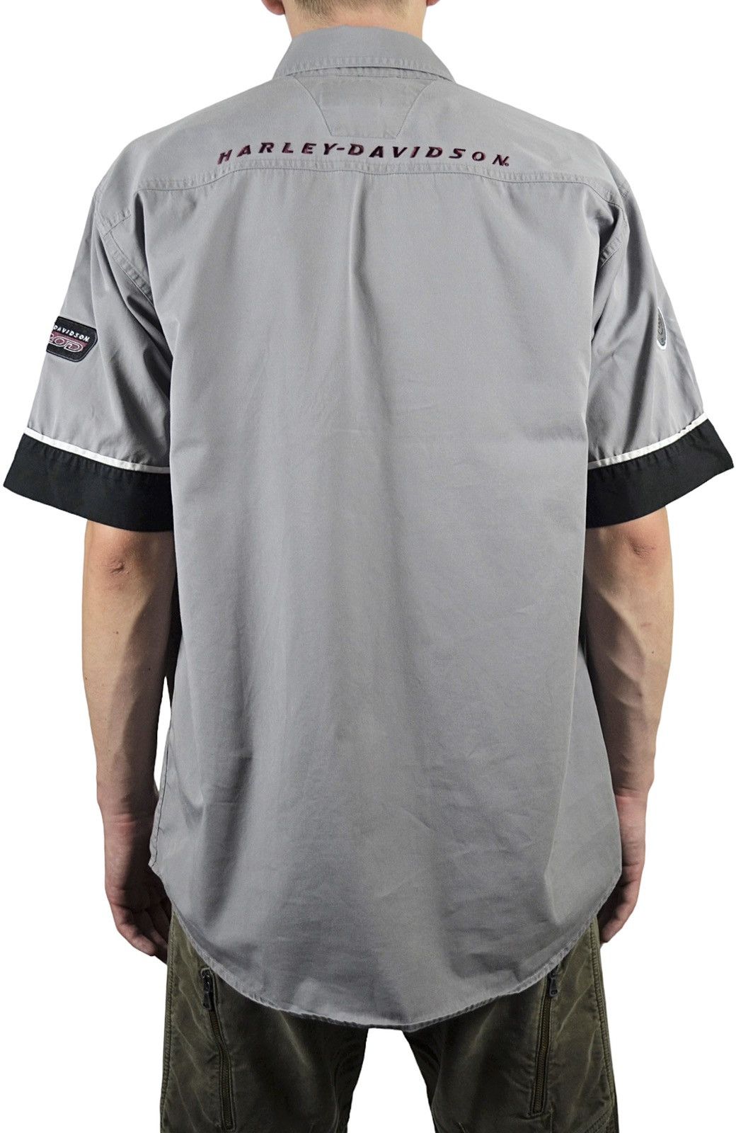 Harley Davidson Vintage Harley Davidson Racing Mechanic Big Logo Shirt Size US M / EU 48-50 / 2 - 5 Thumbnail