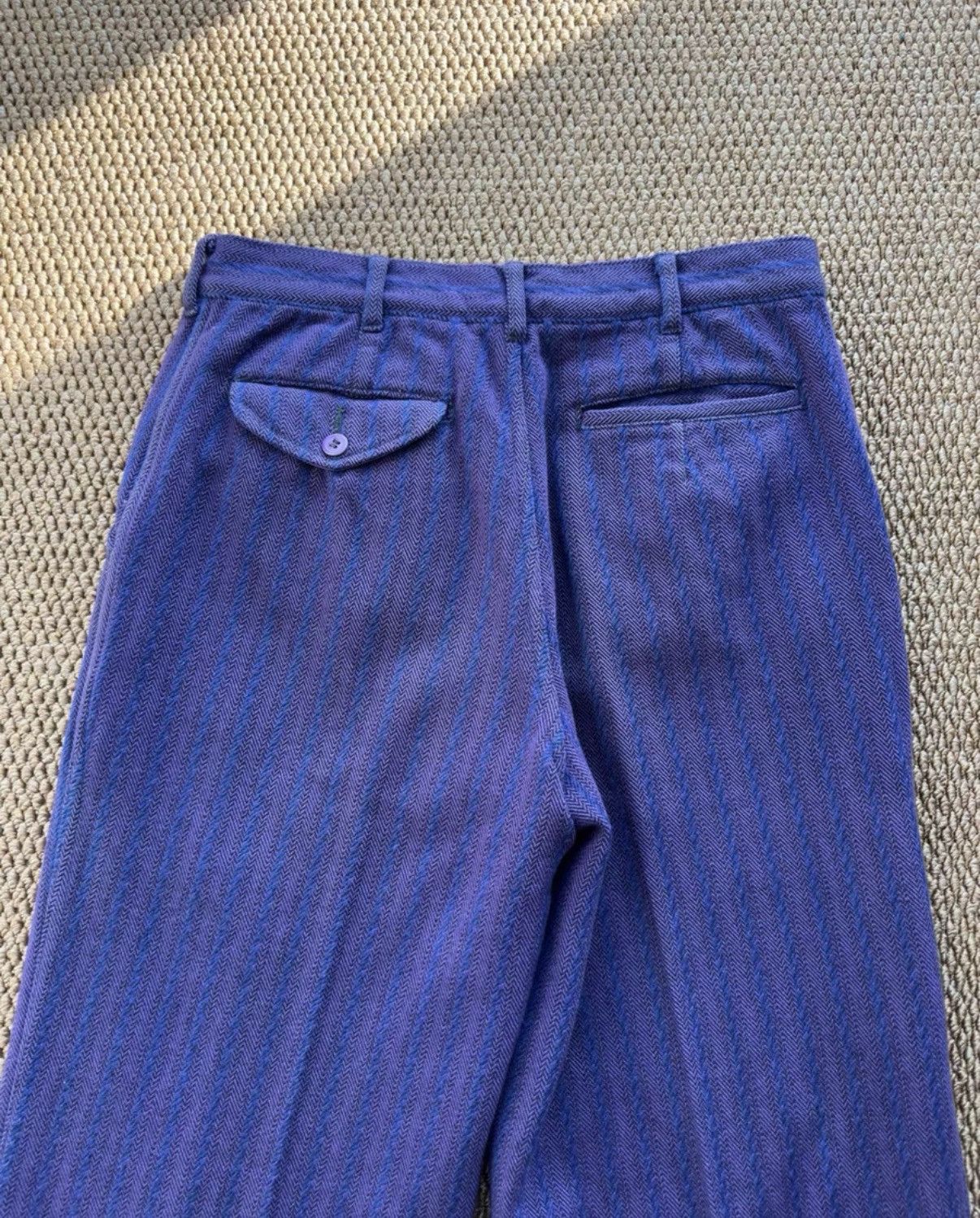Comme des Garcons Homme Plus Comme des Garçons Homme Plus AD1999 Purple Wool Pants K23 Size 25" / US 0 / IT 36 - 8 Thumbnail