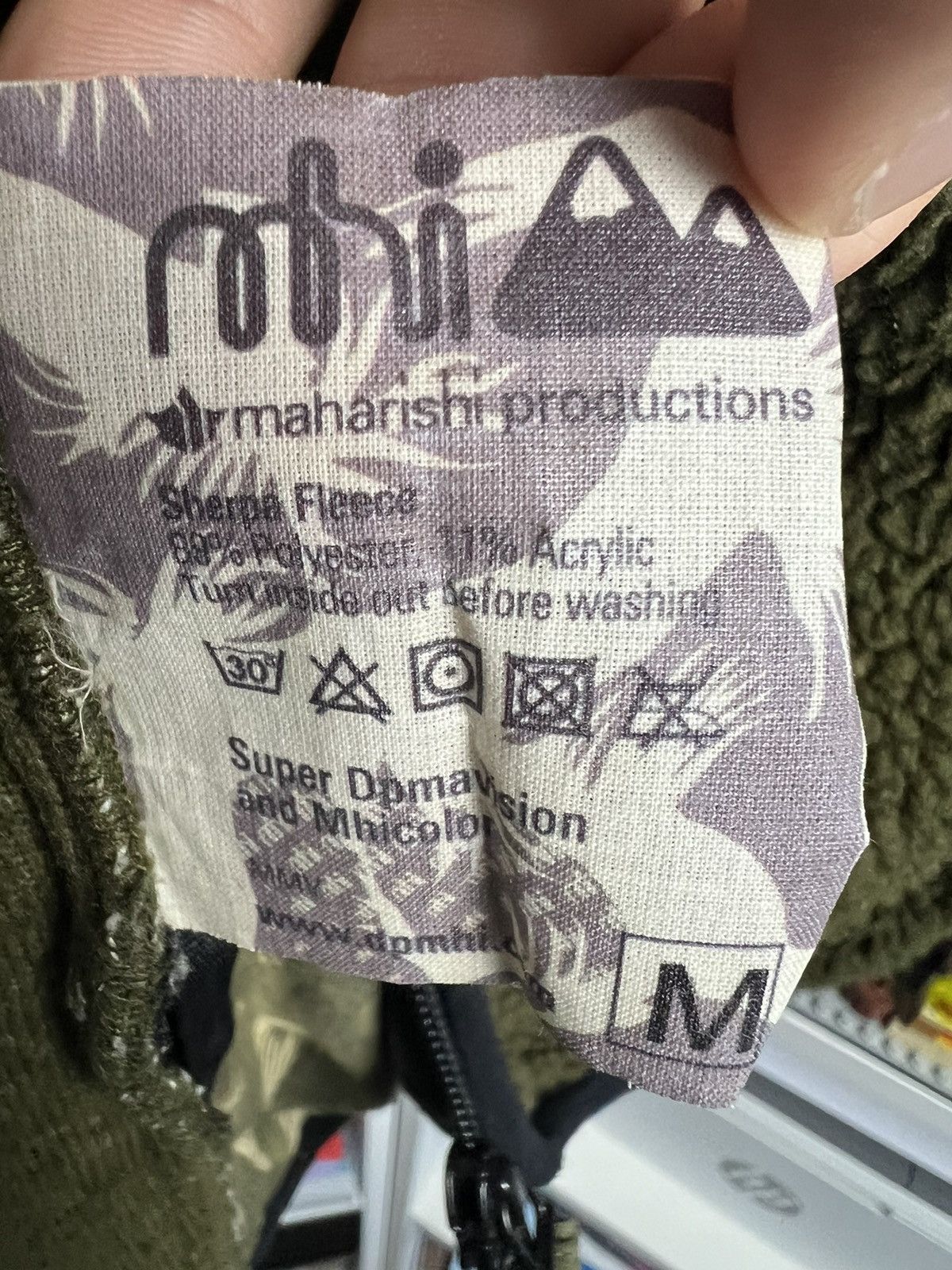 Designer × Japanese Brand × Maharishi Maharishi khaki teddy zip up fleece jacket M gorpcore outdoor Size US M / EU 48-50 / 2 - 5 Thumbnail