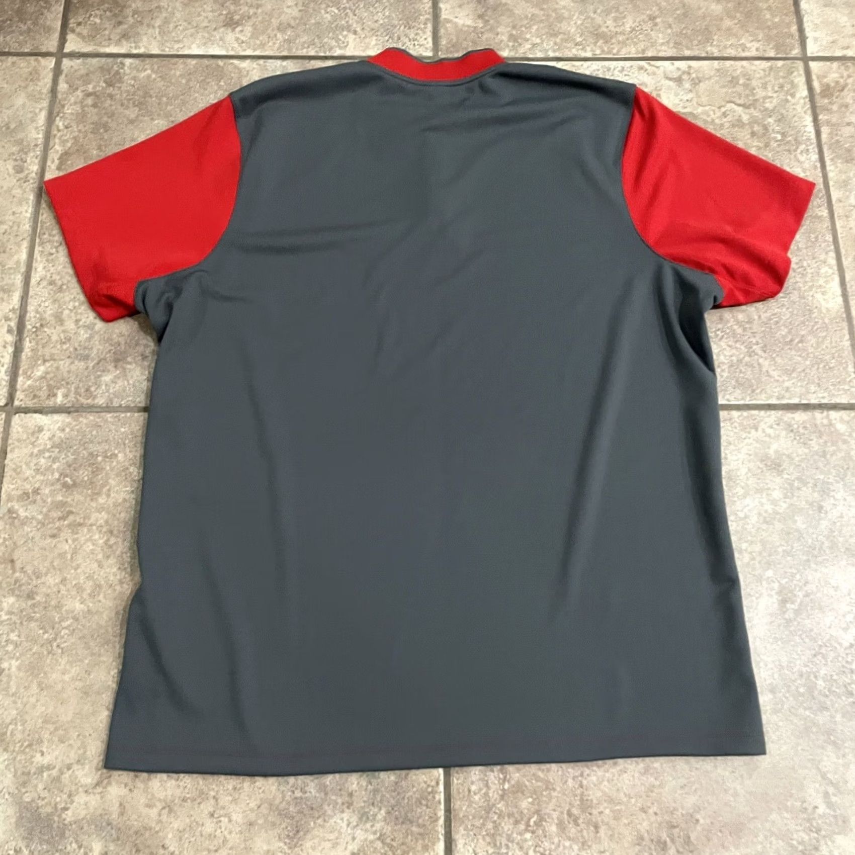 Vintage NikeGolf dri-fit Polo Golf red polo shirt Mens XXL Size US XXL / EU 58 / 5 - 5 Thumbnail