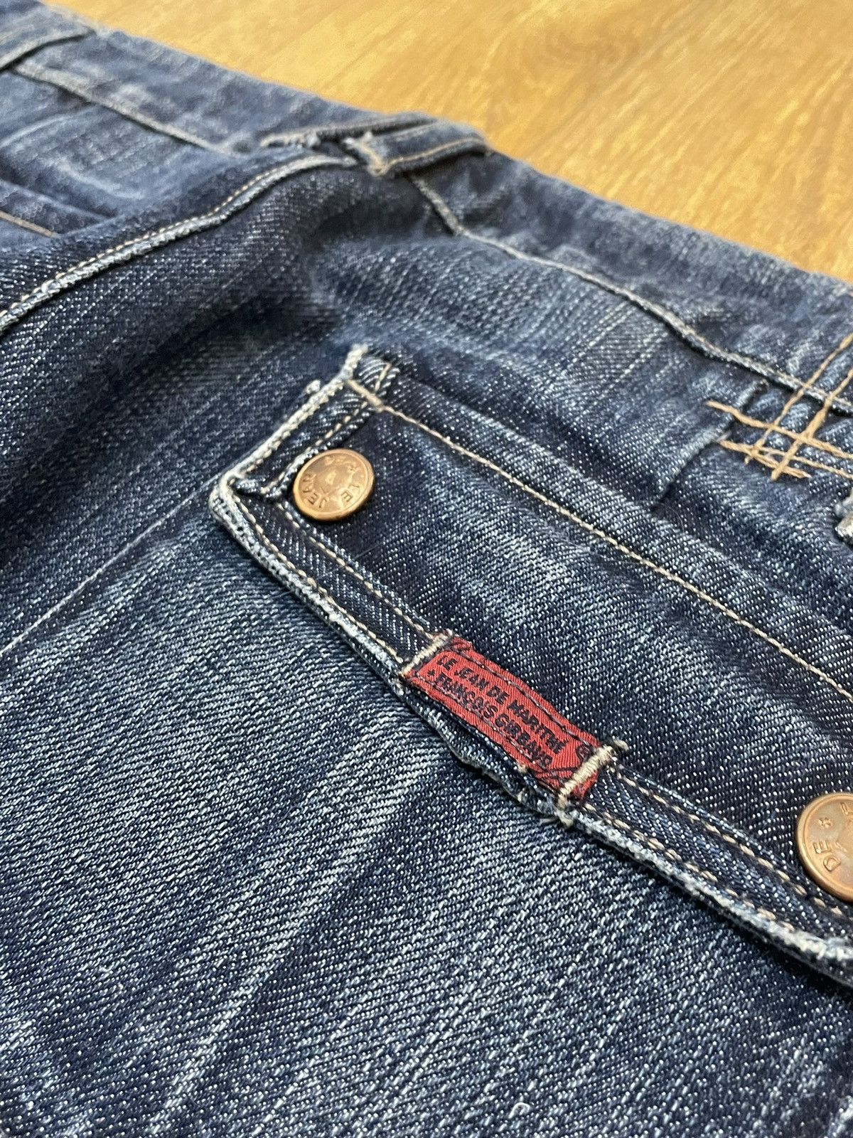 Marithe + Francois Girbaud × Vintage Marithe Francois Girbaud rare designer denim Italy Size US 29 - 5 Thumbnail
