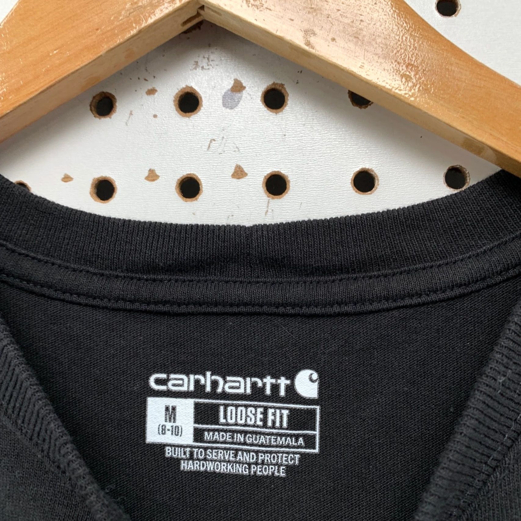 Carhartt Carhartt Pocket Shirt Mens M Short Sleeve Black Workwear Loose Fit Size US M / EU 48-50 / 2 - 3 Thumbnail