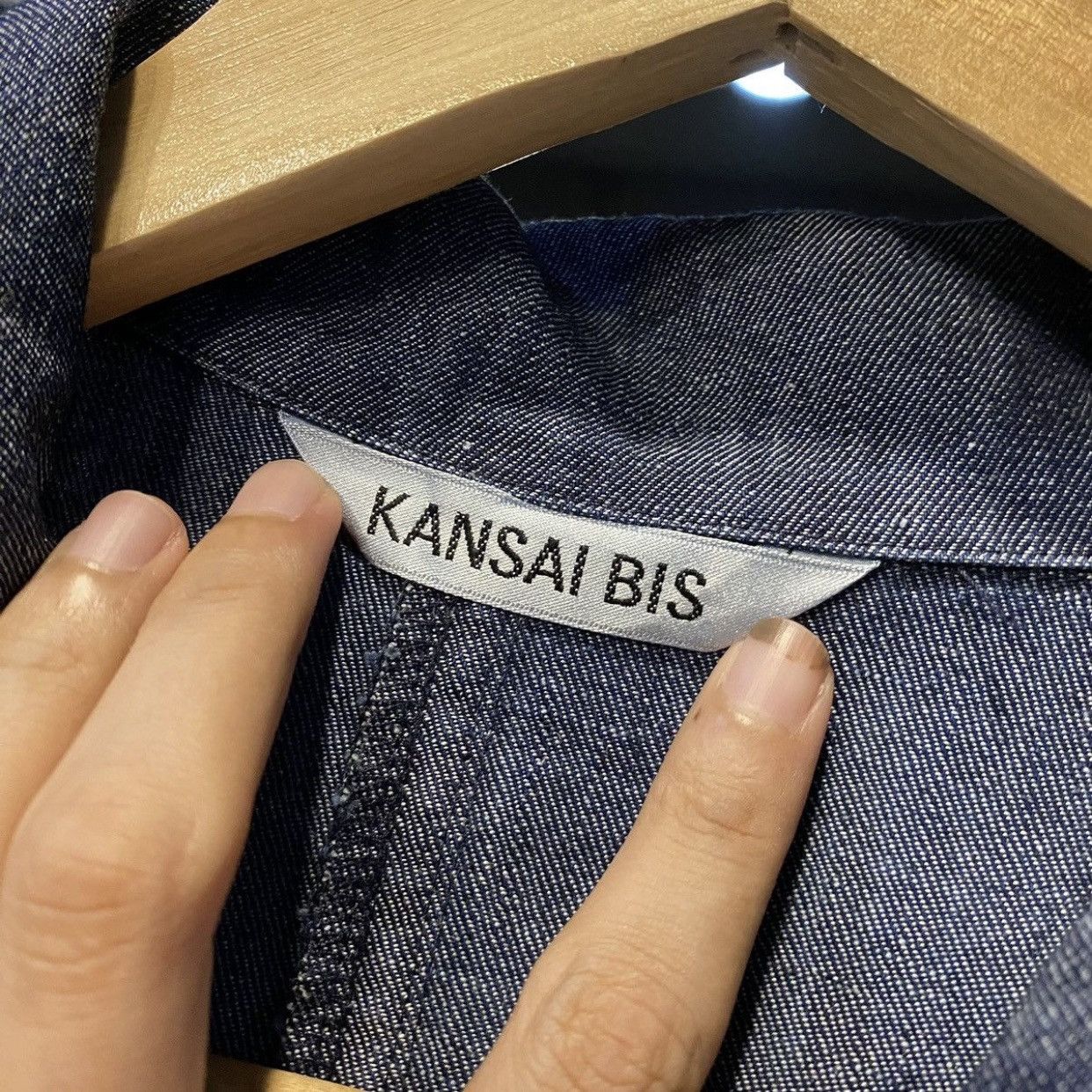 Kansai Yamamoto Archive Kansai Bis Cropped Denim Work Jacket Size S / US 4 / IT 40 - 9 Thumbnail