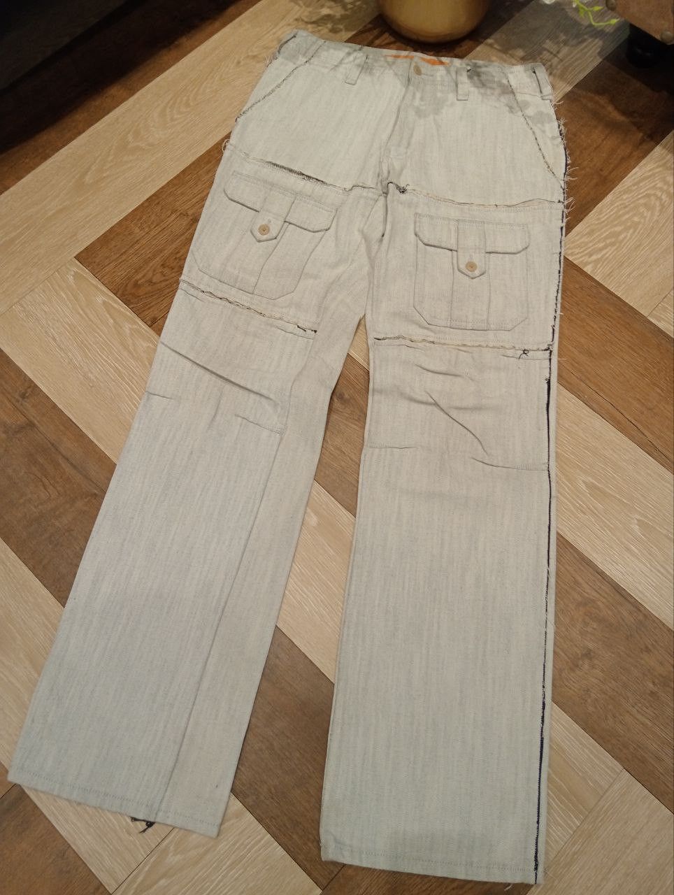 Japanese Brand JAPANESE A.V.V HOMME 6 POCKET BUSH PANTS Size US 31 - 3 Thumbnail