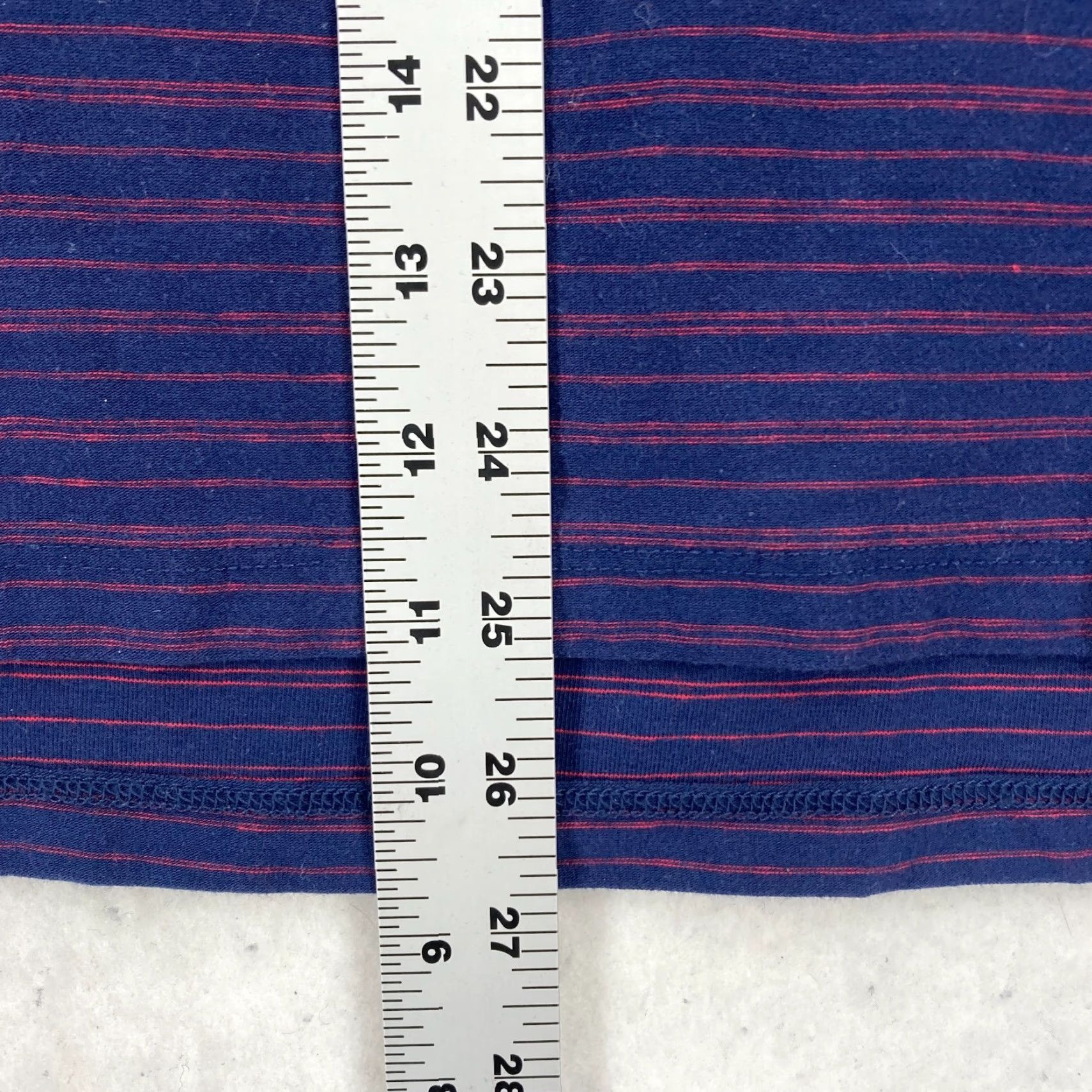 Vineyard Vines Vineyard Vines Edgartown T-Shirt Mens Medium Navy Blue Striped Hooded Preppy Size US M / EU 48-50 / 2 - 7 Thumbnail
