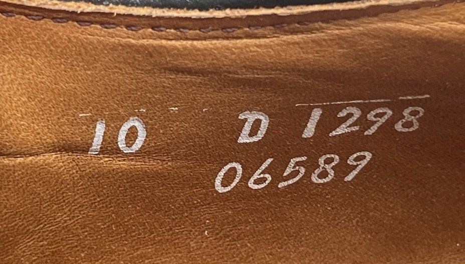 Allen Edmonds Mens Allen Edmonds DELRAY Split-toe Derby Brown Leather 10D Size US 10 / EU 43 - 10 Thumbnail