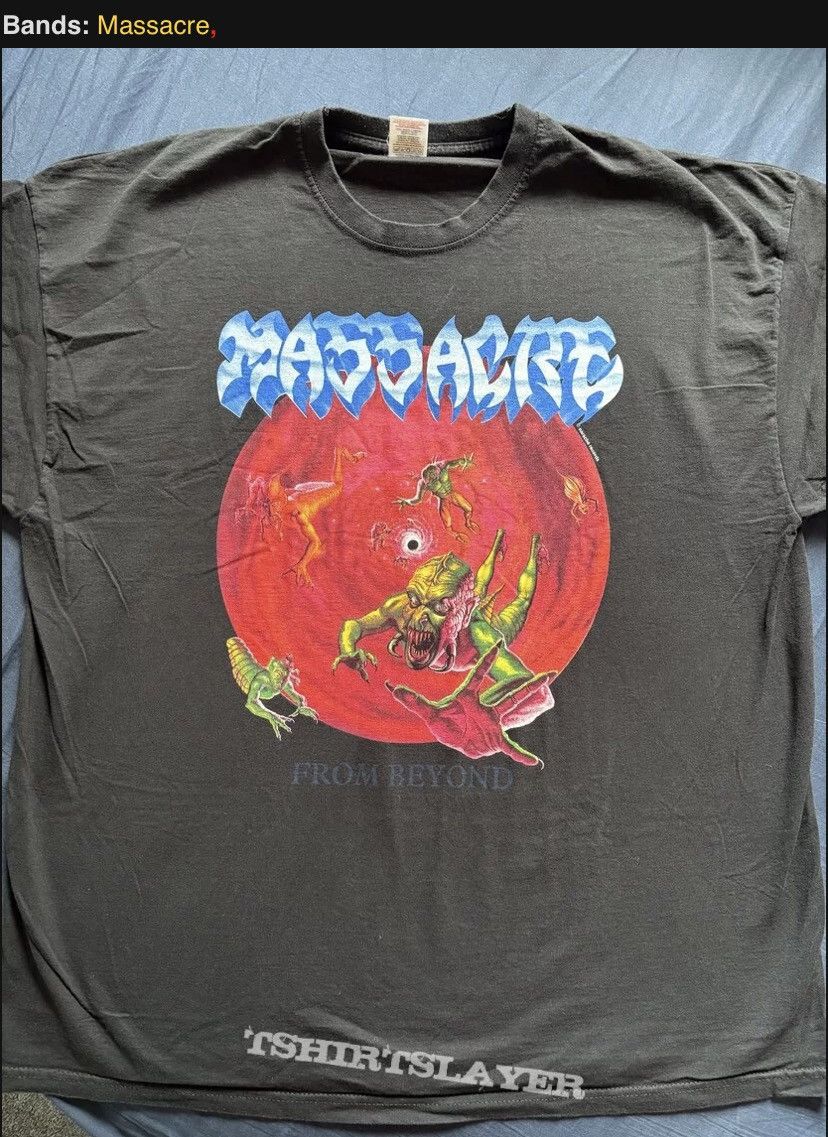 Band Tees Sick🔥Vintage Massacre From Beyond Death Metal Band Tees Size US L / EU 52-54 / 3 - 14 Thumbnail