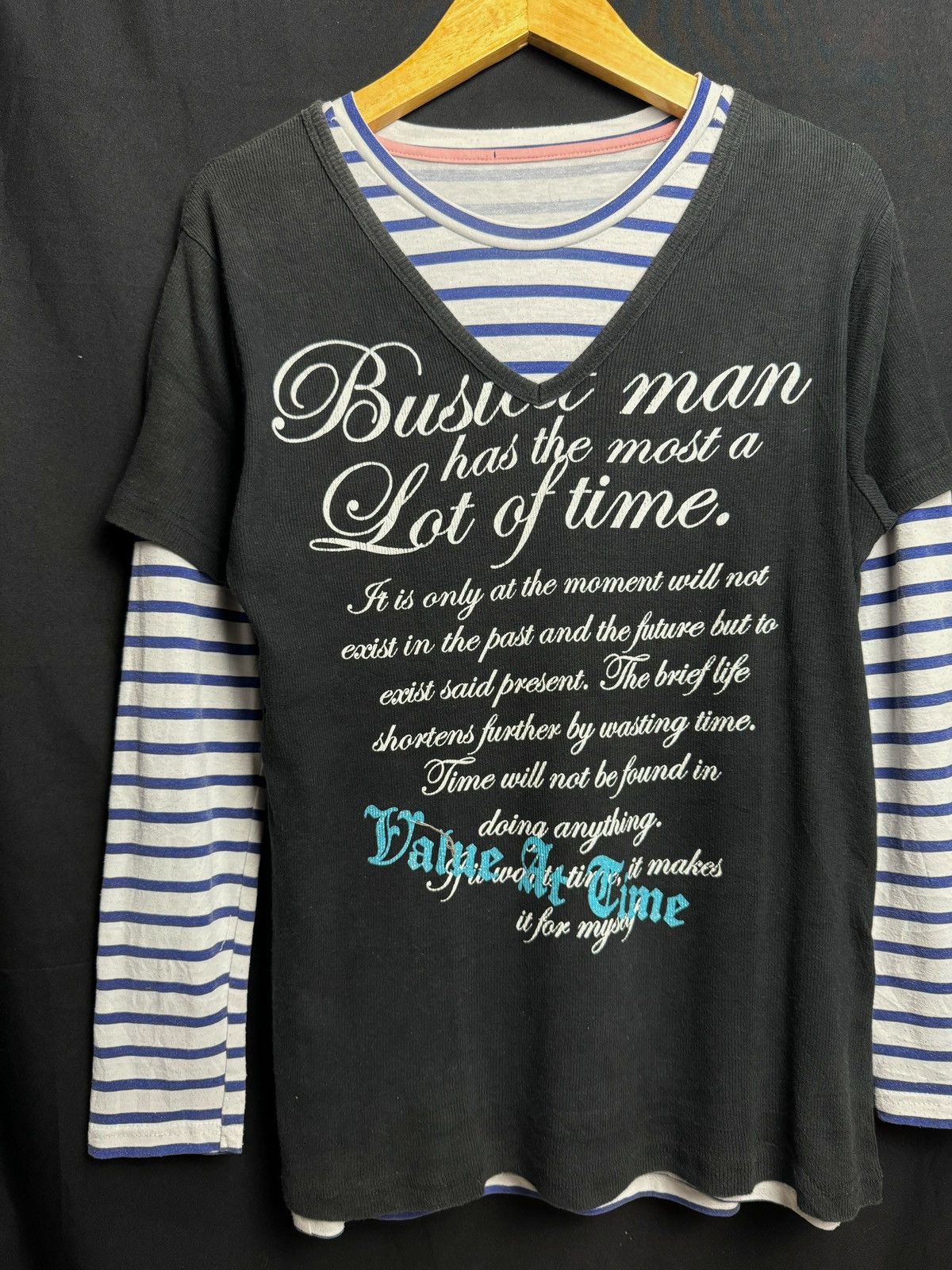 Beauty Beast × Hysteric Glamour × Japanese Brand Double Layers 1of1 Beaumere Tees x Long Sleeve Size US M / EU 48-50 / 2 - 5 Thumbnail
