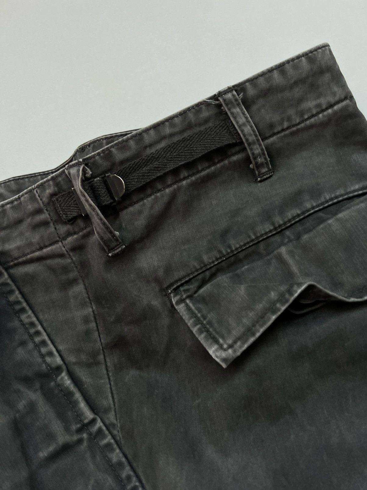 Attachment 🔥Attachment Kazuyuki Kumagai Heavy Twill Canvas Flared Pants Size US 30 / EU 46 - 10 Thumbnail
