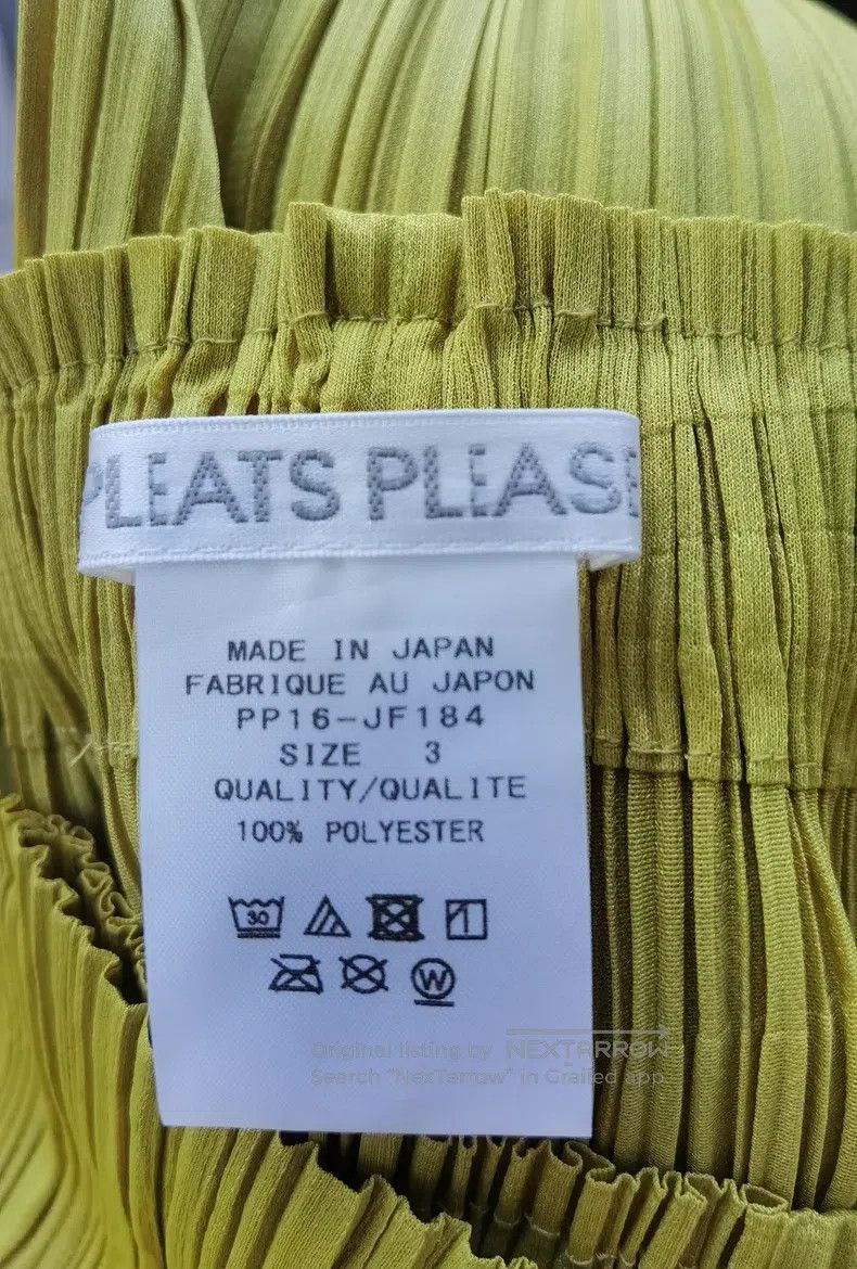 Issey Miyake Issey Miyake size:3 Yellow Pants Size 23" - 4 Thumbnail