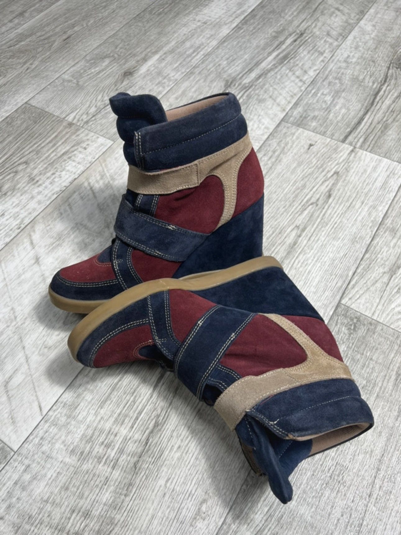 Isabel Marant Straps Isabel Marant Vibe Bobby Bekett Wedge Sneakers Shoes Size US 10 / IT 40 - 7 Thumbnail