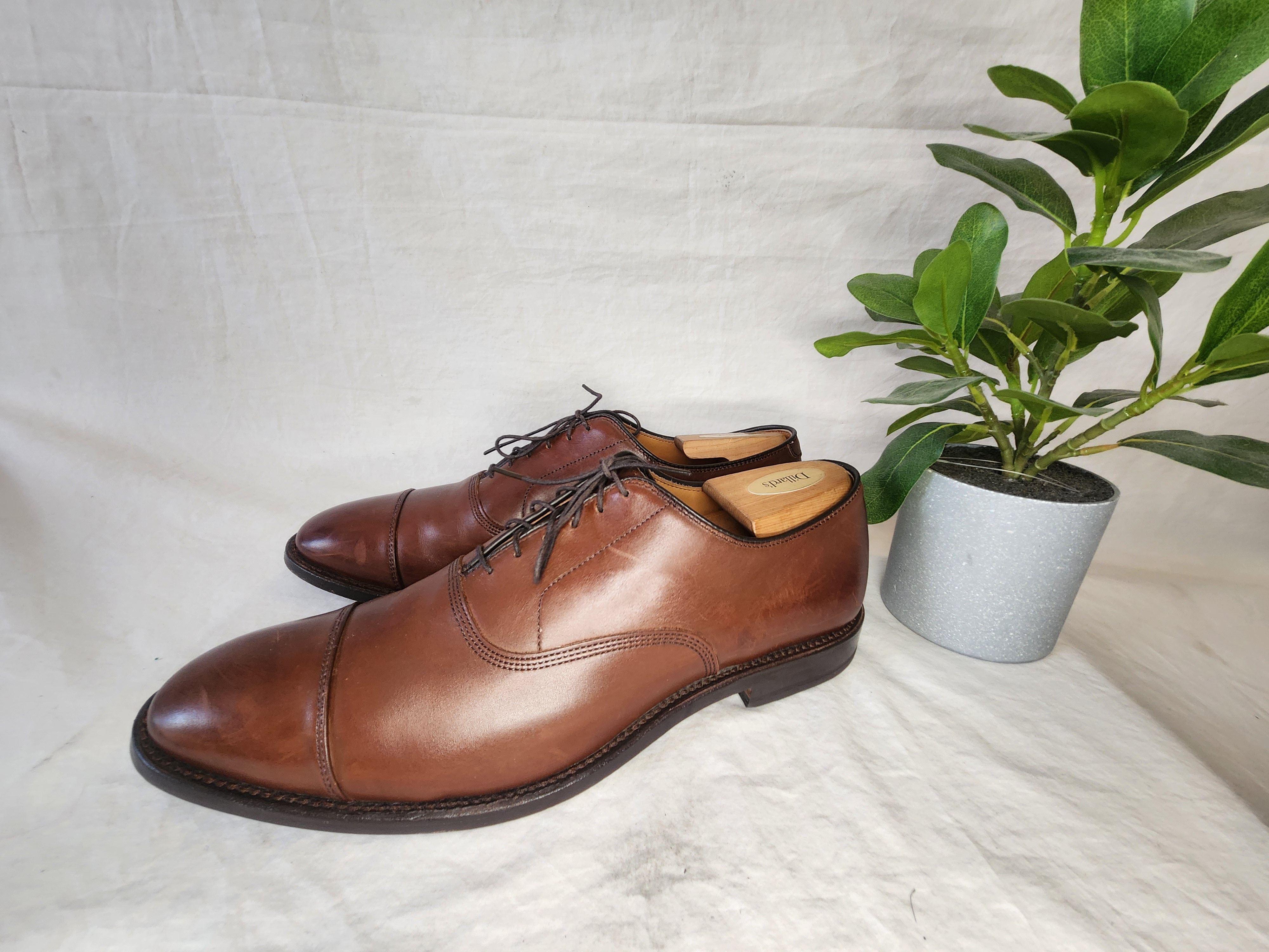 Allen Edmonds PARK AVENUE CAPTOE Size US 11.5 / EU 44-45 - 3 Thumbnail