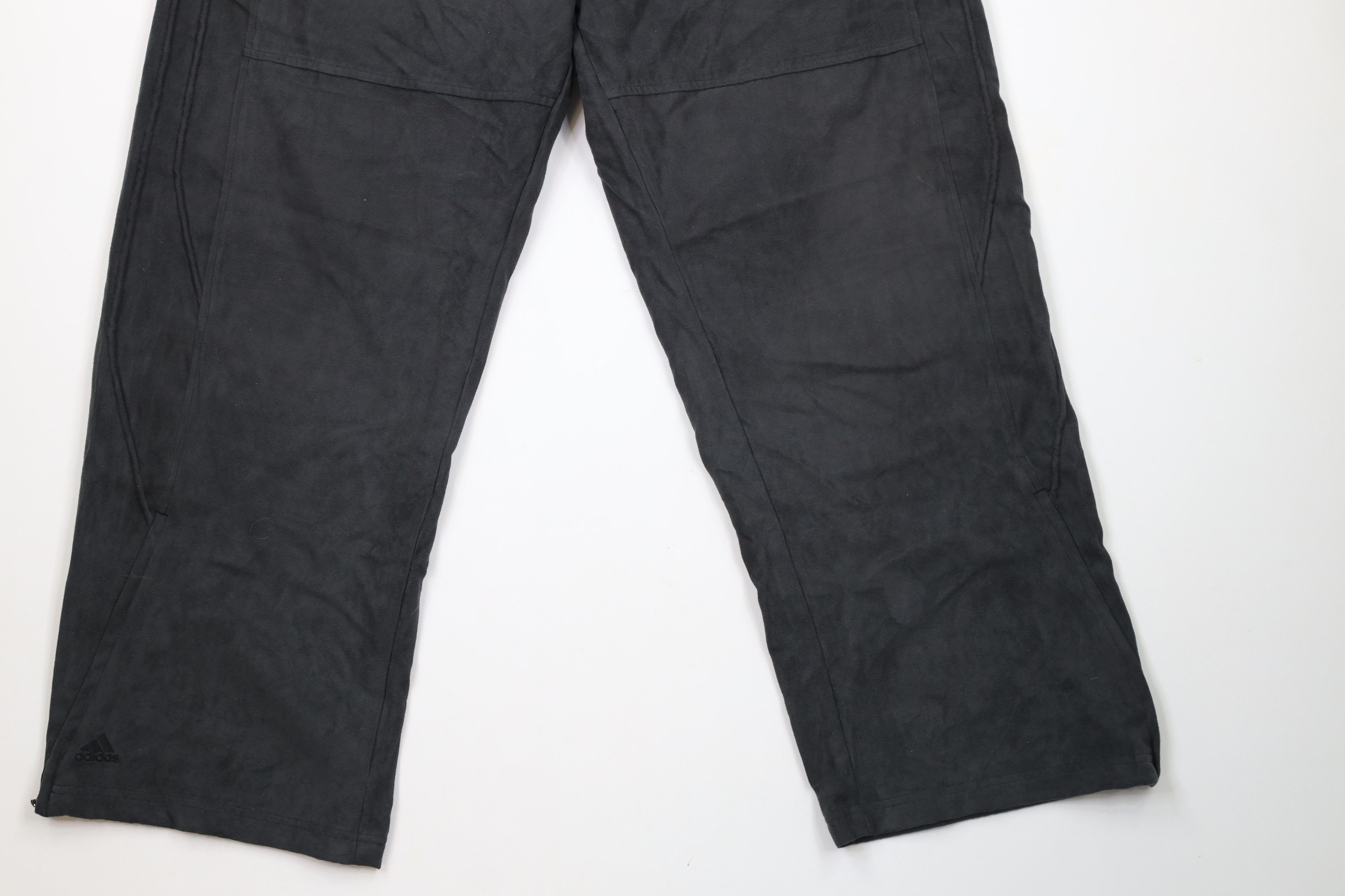 Adidas × Vintage Vintage Y2K 2003 Adidas Basketball Wide Leg Pants Gray Size US 36 / EU 52 - 4 Thumbnail