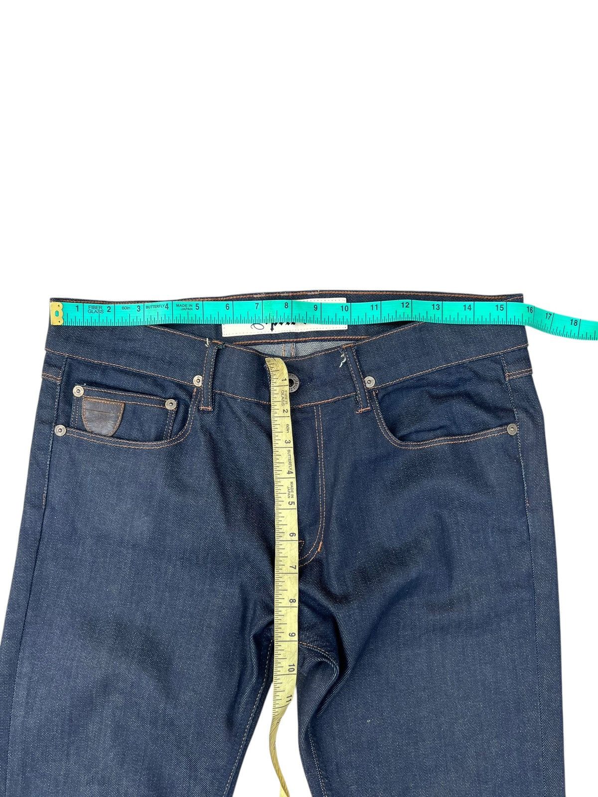 April 77 Vintage April 77 Joey Overdrive 1955 Waxed Denim Jeans Size US 30 / EU 46 - 4 Thumbnail