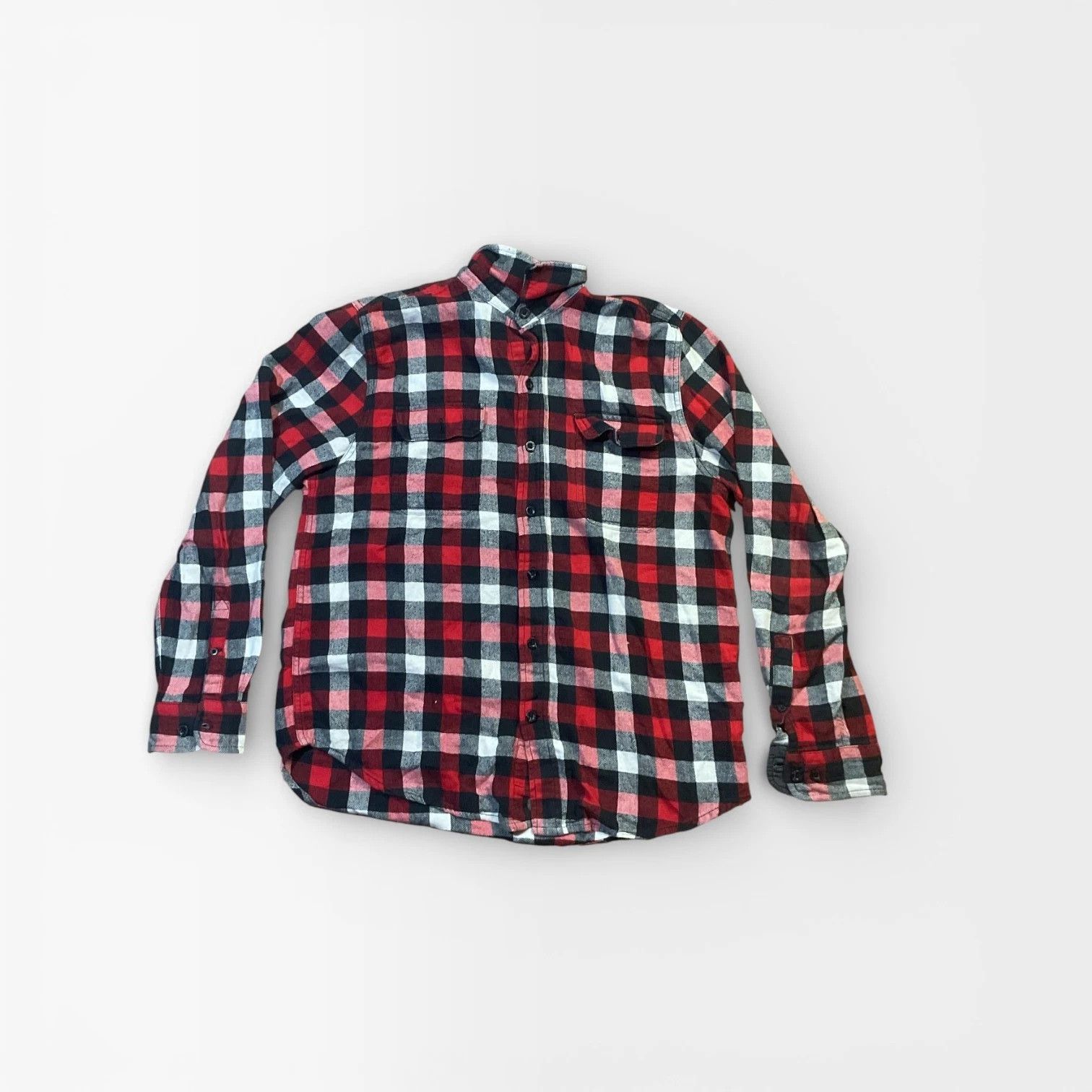 Woolrich Woolen Mills Vtg Woolrich Shirt Mens Wool Blend Flannel Tan Plaid Pocket Size US M / EU 48-50 / 2 - 1 Thumbnail