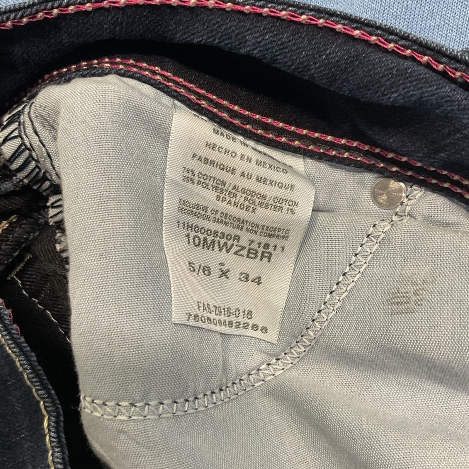 Wrangler Vintage Y2K Wrangler Juniors Low Rise Dark Wash Jeans Size 30" / US 8 / IT 44 - 3 Thumbnail