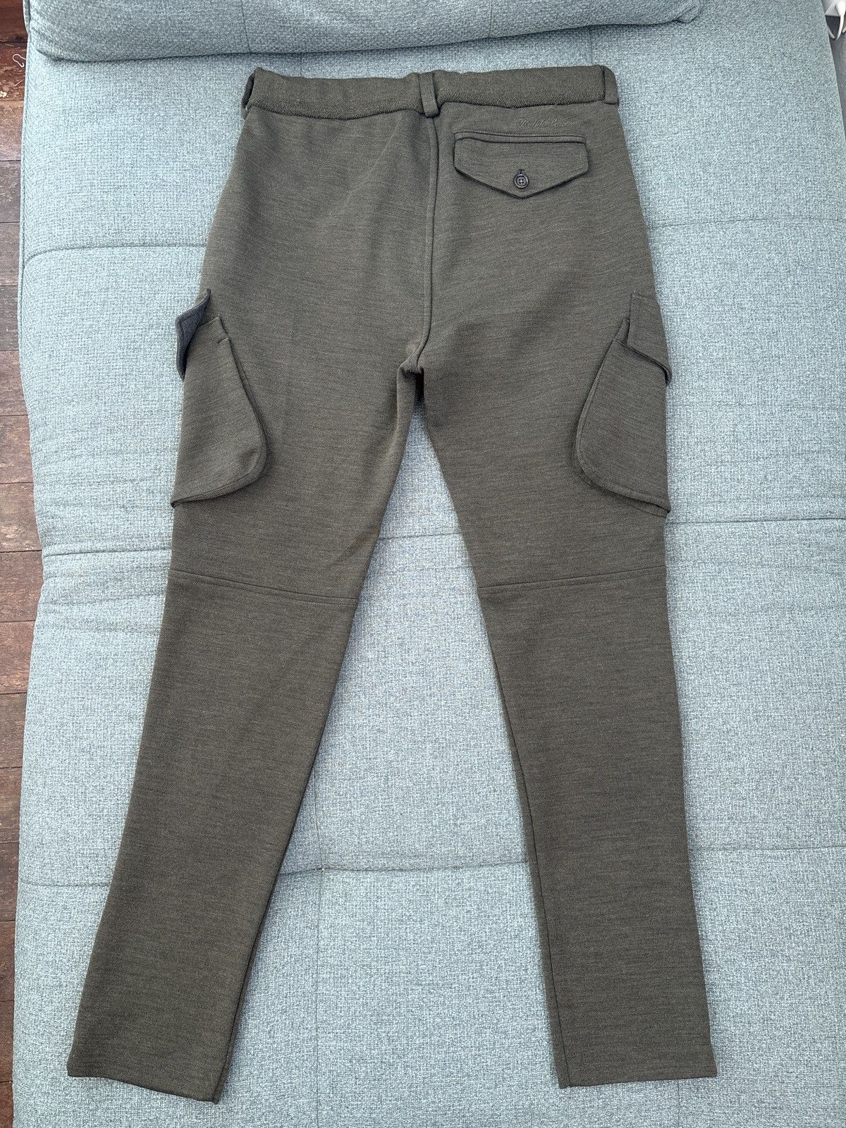 Ralph Lauren Purple Label Khaki Jersey Cargo Pants Size US 30 / EU 46 - 4 Thumbnail