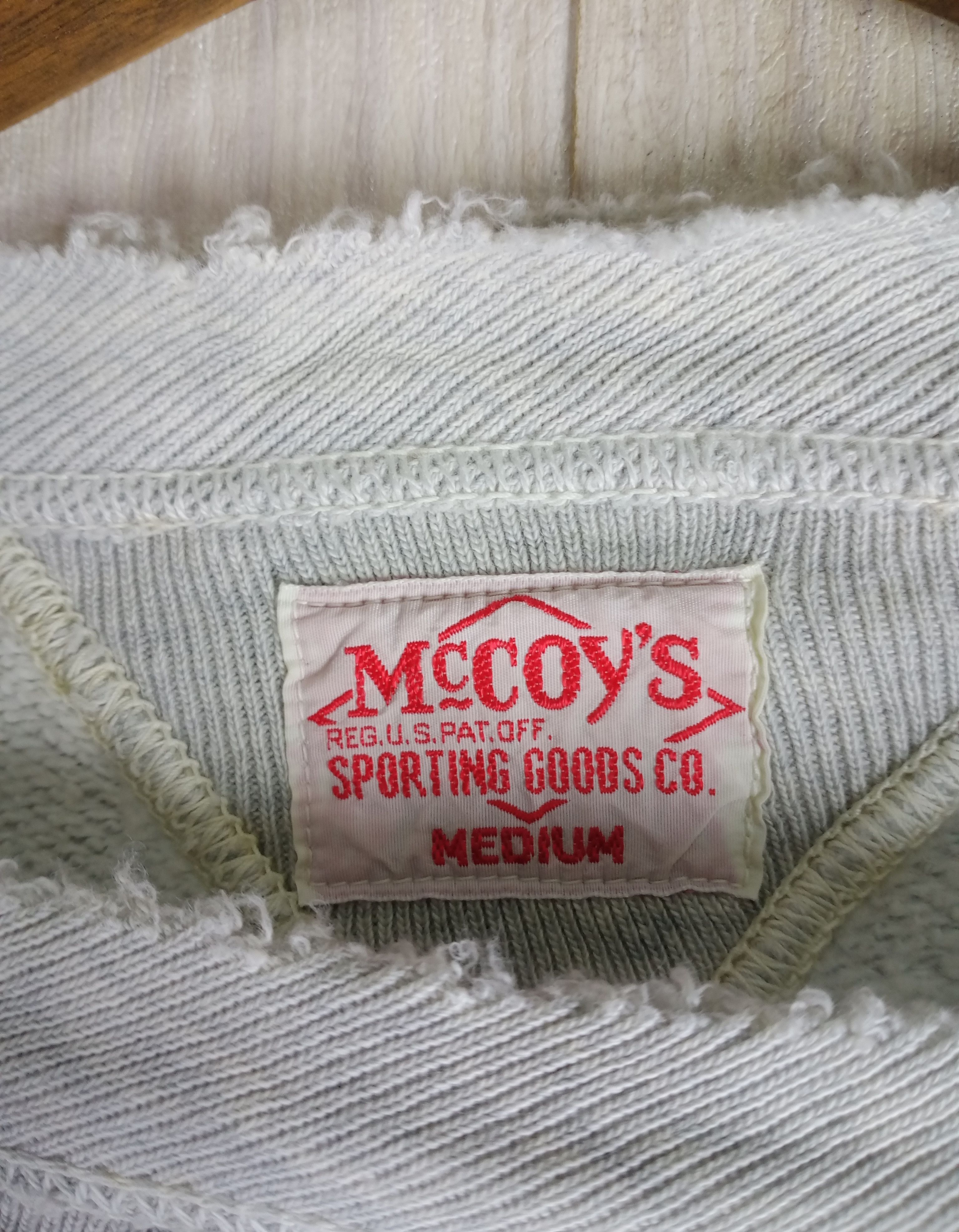 Vintage Distressed Mccoy's Reg.U.S Pat.Off Sporting Goods in Gray, Men's — image 5 of 6