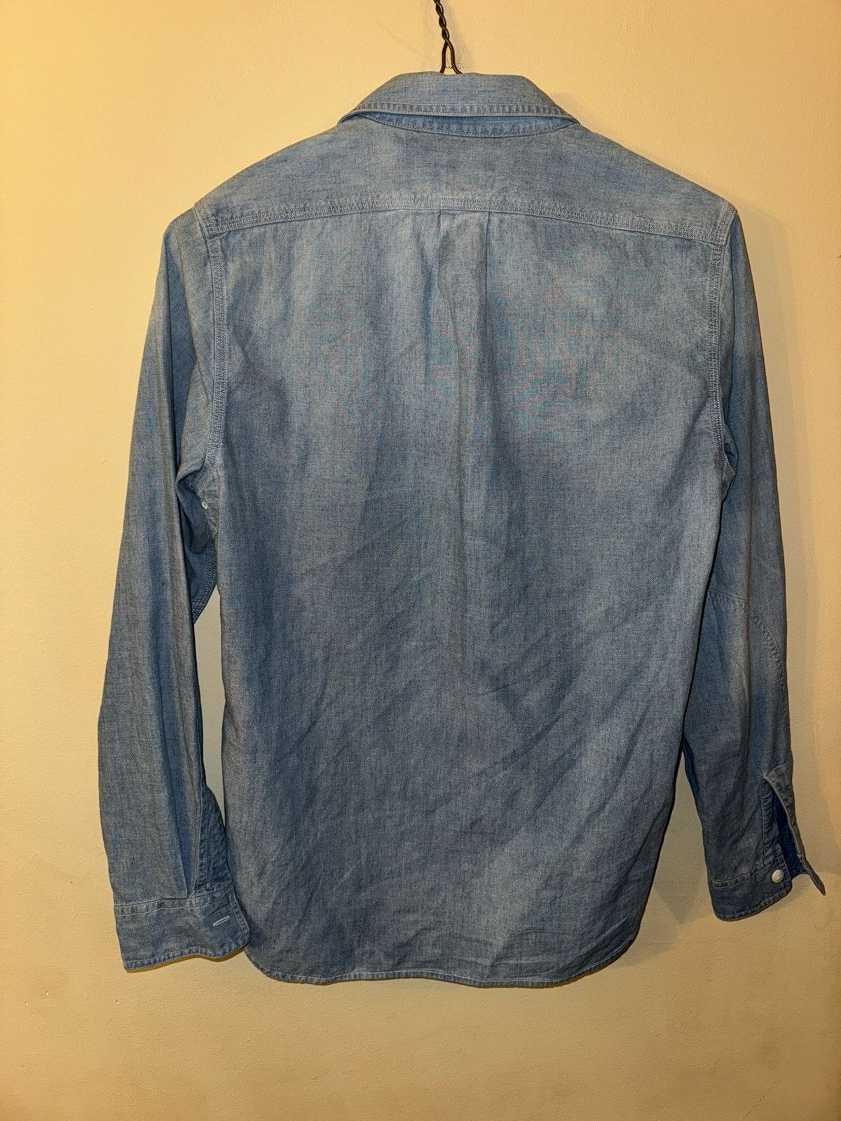 J.Crew J Crew Men’s Chambray Workshirt, X-Small Size US XS / EU 42 / 0 - 3 Thumbnail