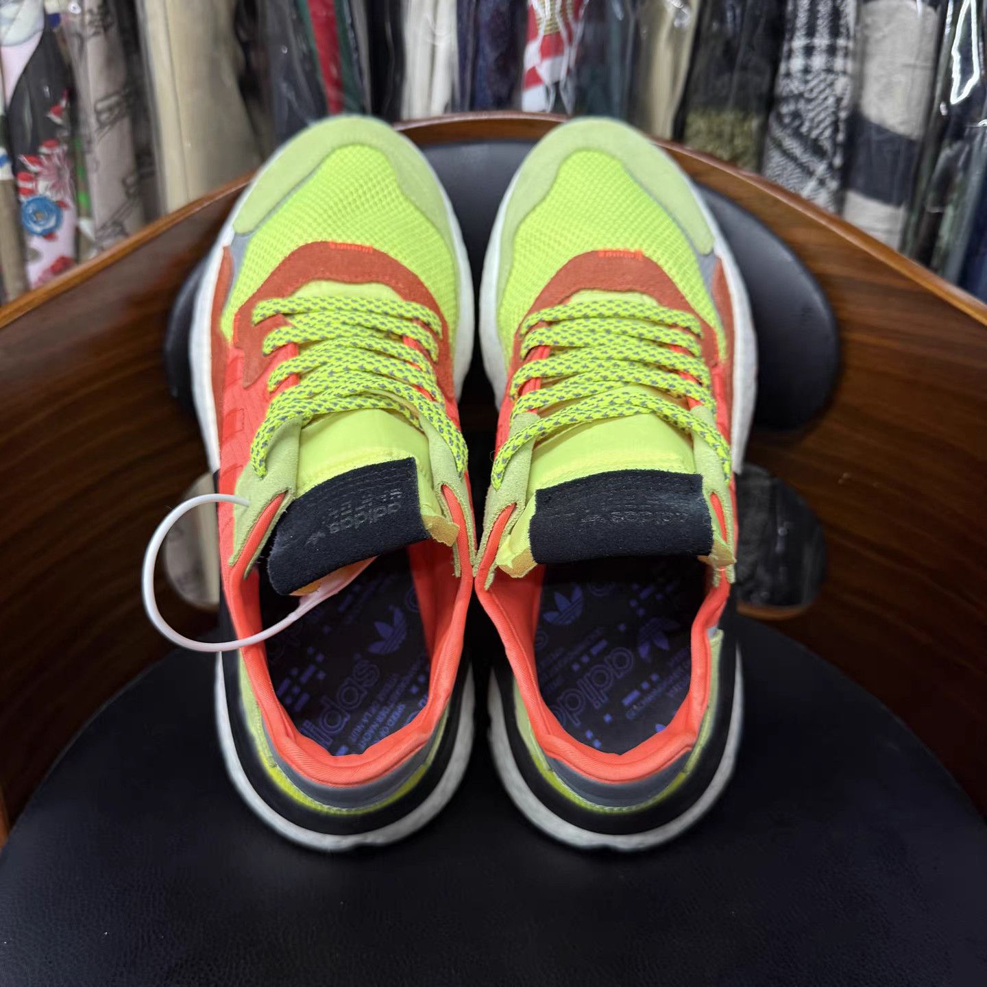 Adidas adidas Nite Jogger Road Safety Yellow Orange Sneakers Size US 11.5 / EU 44-45 - 6 Thumbnail