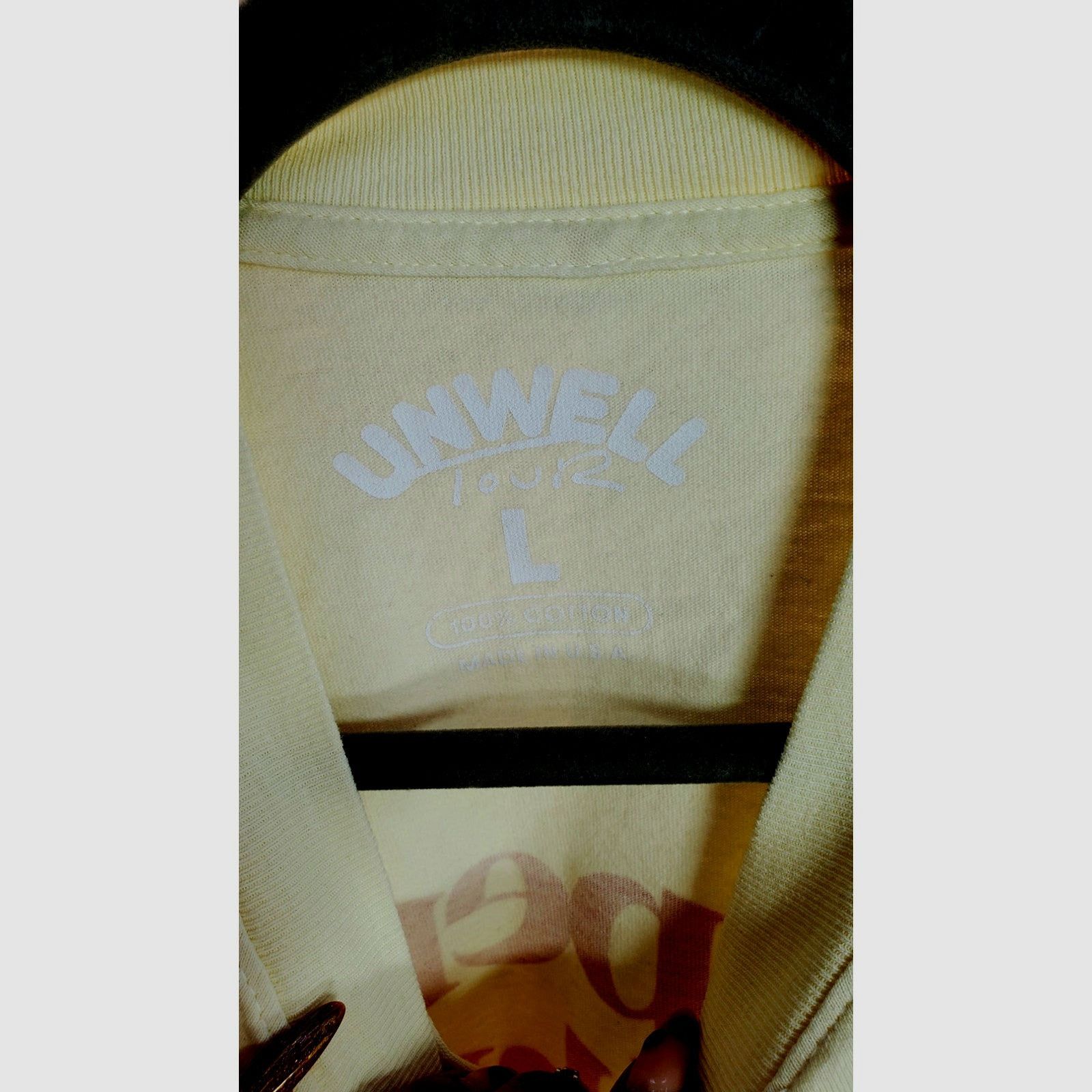 Other Unwell Tour Alex Cooper Graphic Tee Yellow Cotton L Size US L / EU 52-54 / 3 - 3 Thumbnail