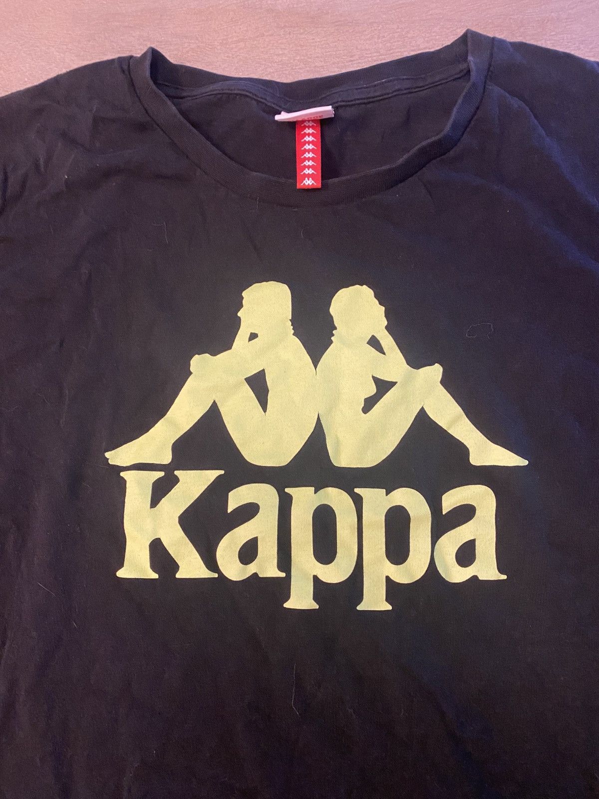 Kappa Kappa t-shirt black and green Size US XL / EU 56 / 4 - 2 Thumbnail