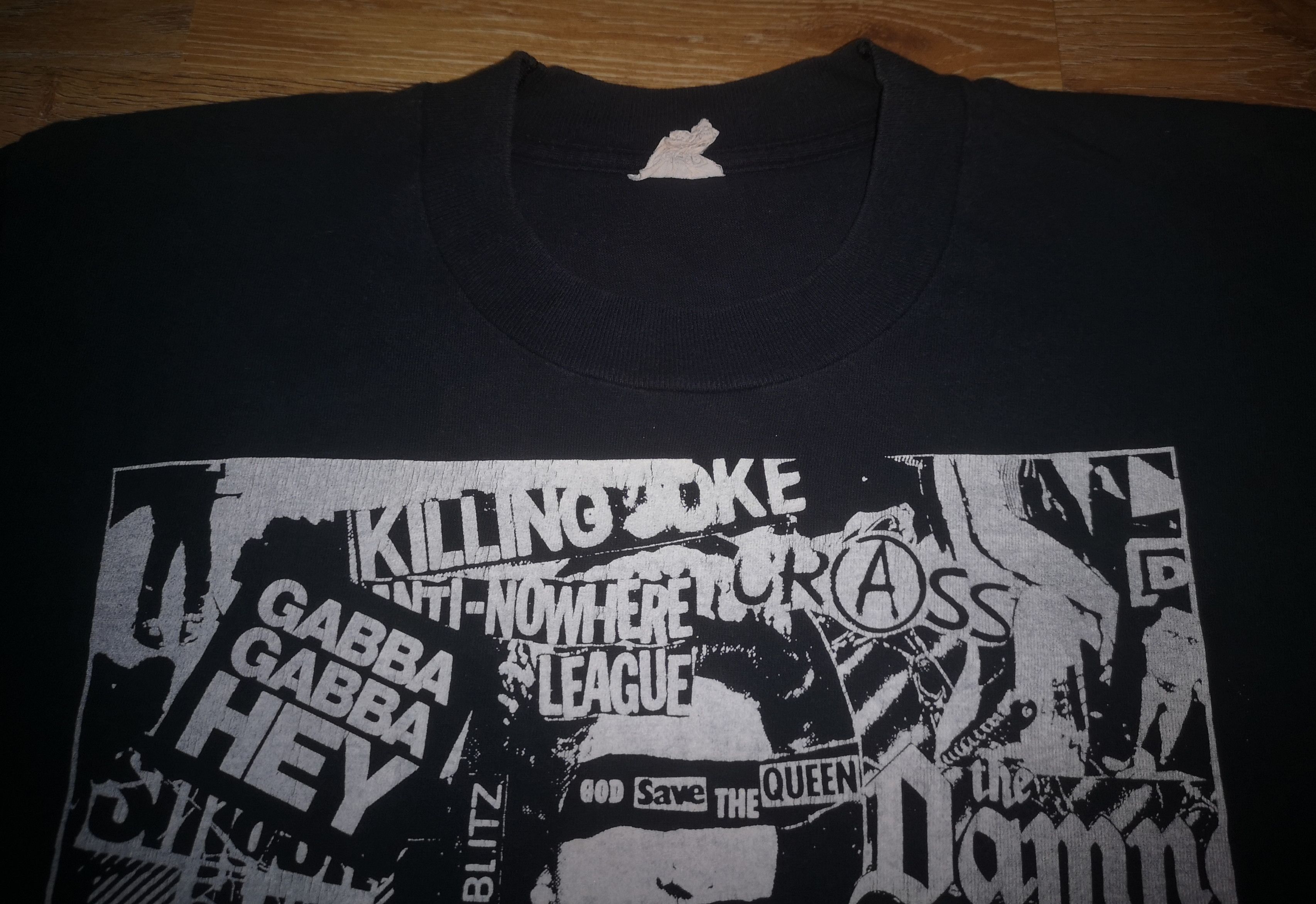Band Tees × Vintage Vintage Punk Band Flyers Poster UK Subs 999 GBH Damned Shirt Size US S / EU 44-46 / 1 - 3 Thumbnail