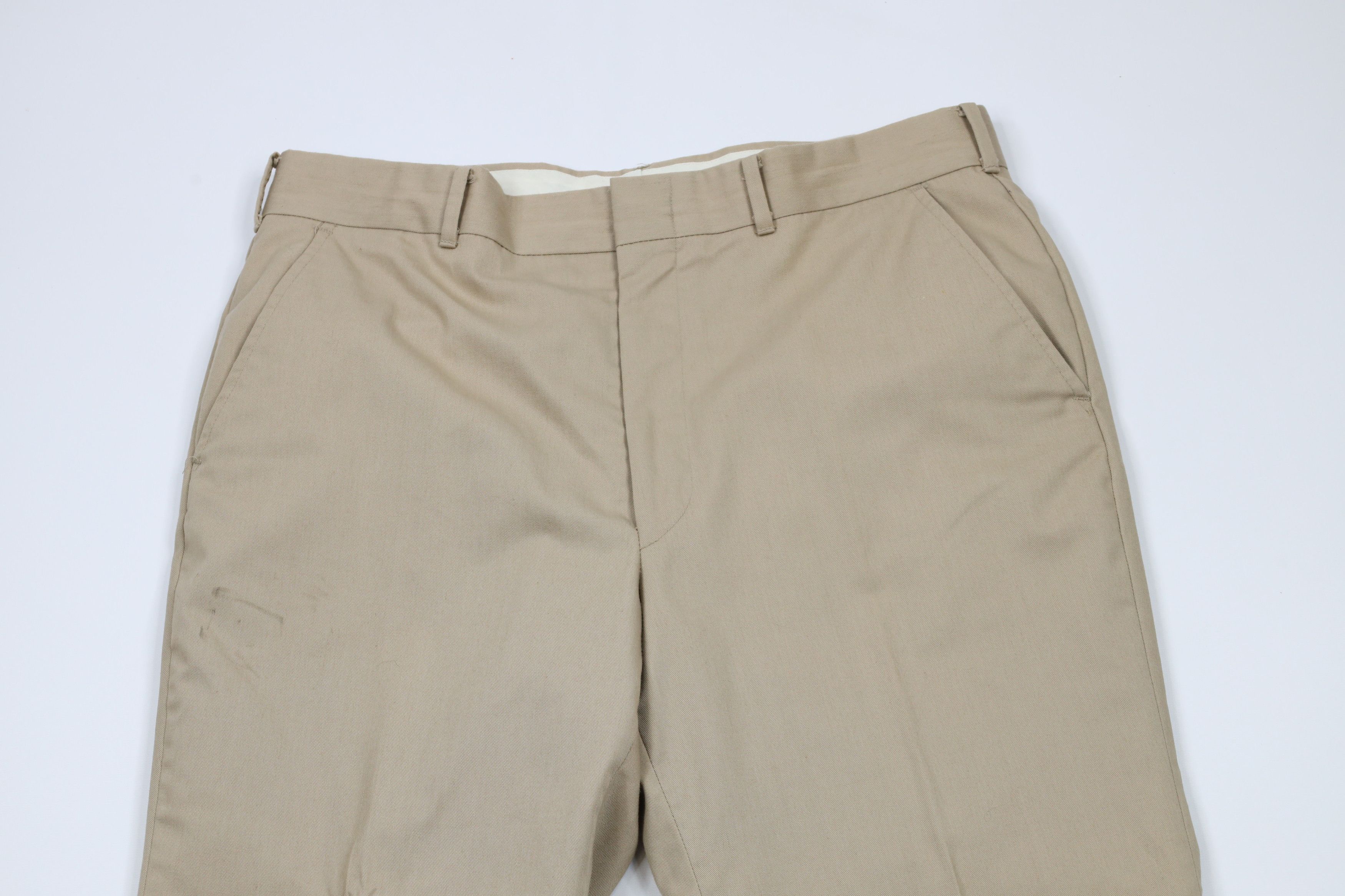 Vintage Vintage 70s 80s Streetwear Bell Bottoms Chino Pants USA Size US 36 / EU 52 - 2 Thumbnail