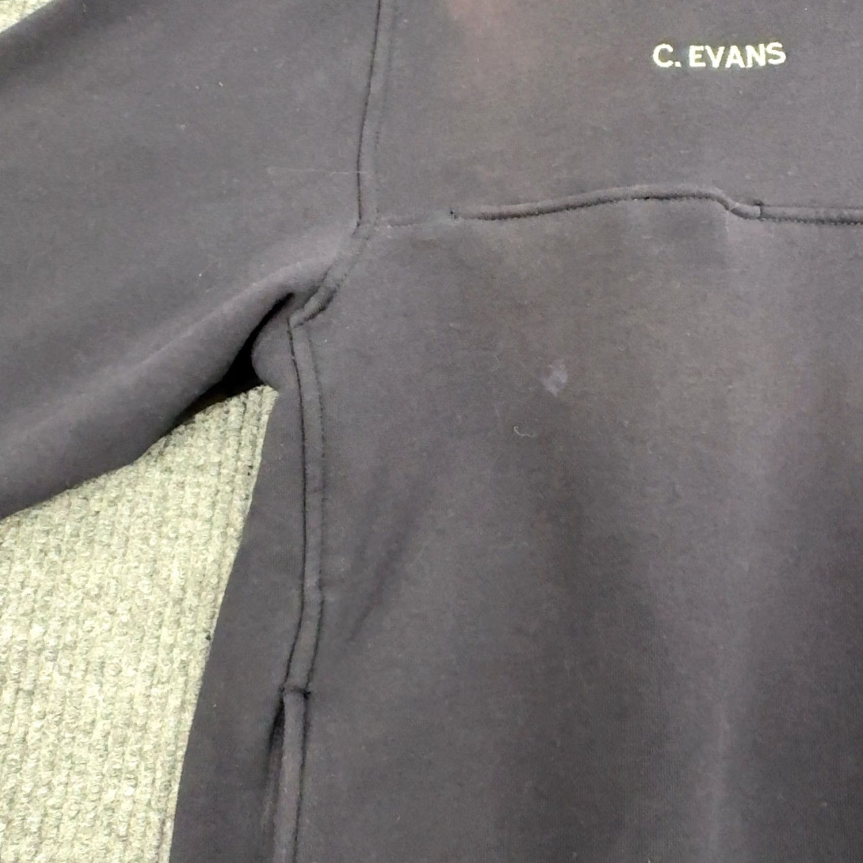 Vintage Blaine Hill Fire Dept Pullover Mens XL Navy Blue Quarter Zip Workwear Style Size US XL / EU 56 / 4 - 5 Thumbnail