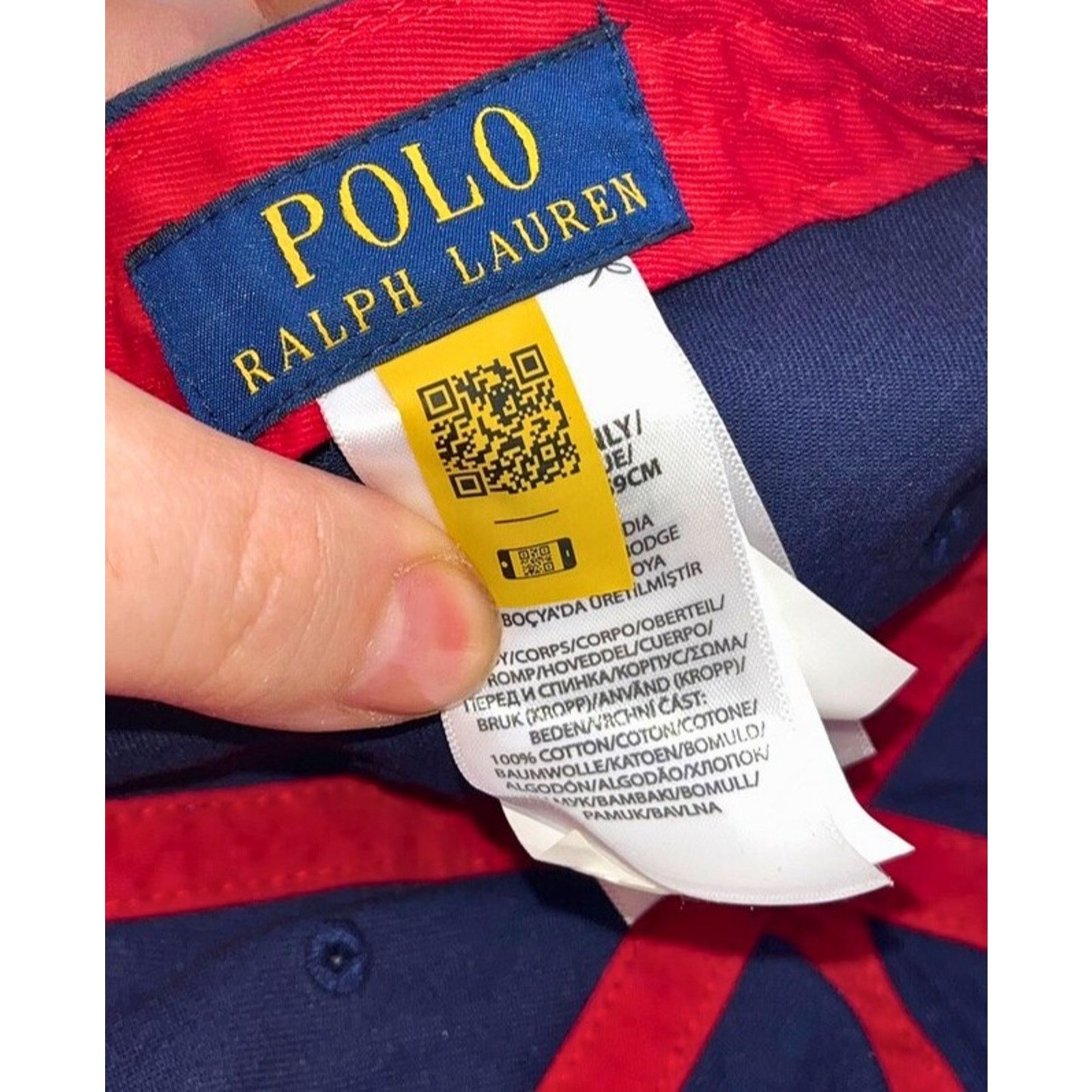 Polo Ralph Lauren Polo Ralph Lauren Polo Bear Baseball Hat Leather Strap Size ONE SIZE - 10 Thumbnail