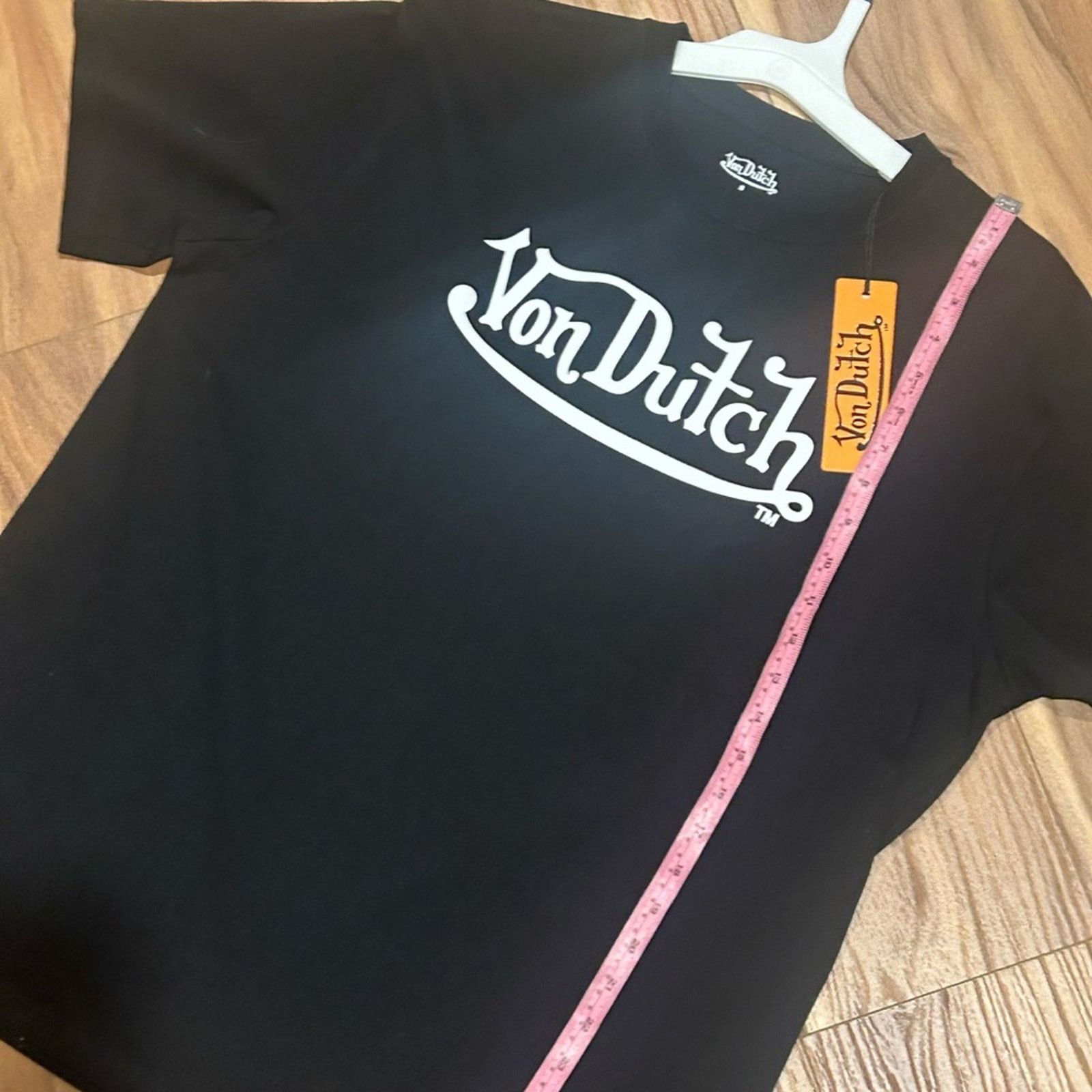 Von Dutch Von Dutch Unisex Black Graphic Tee Size US S / EU 44-46 / 1 - 6 Thumbnail