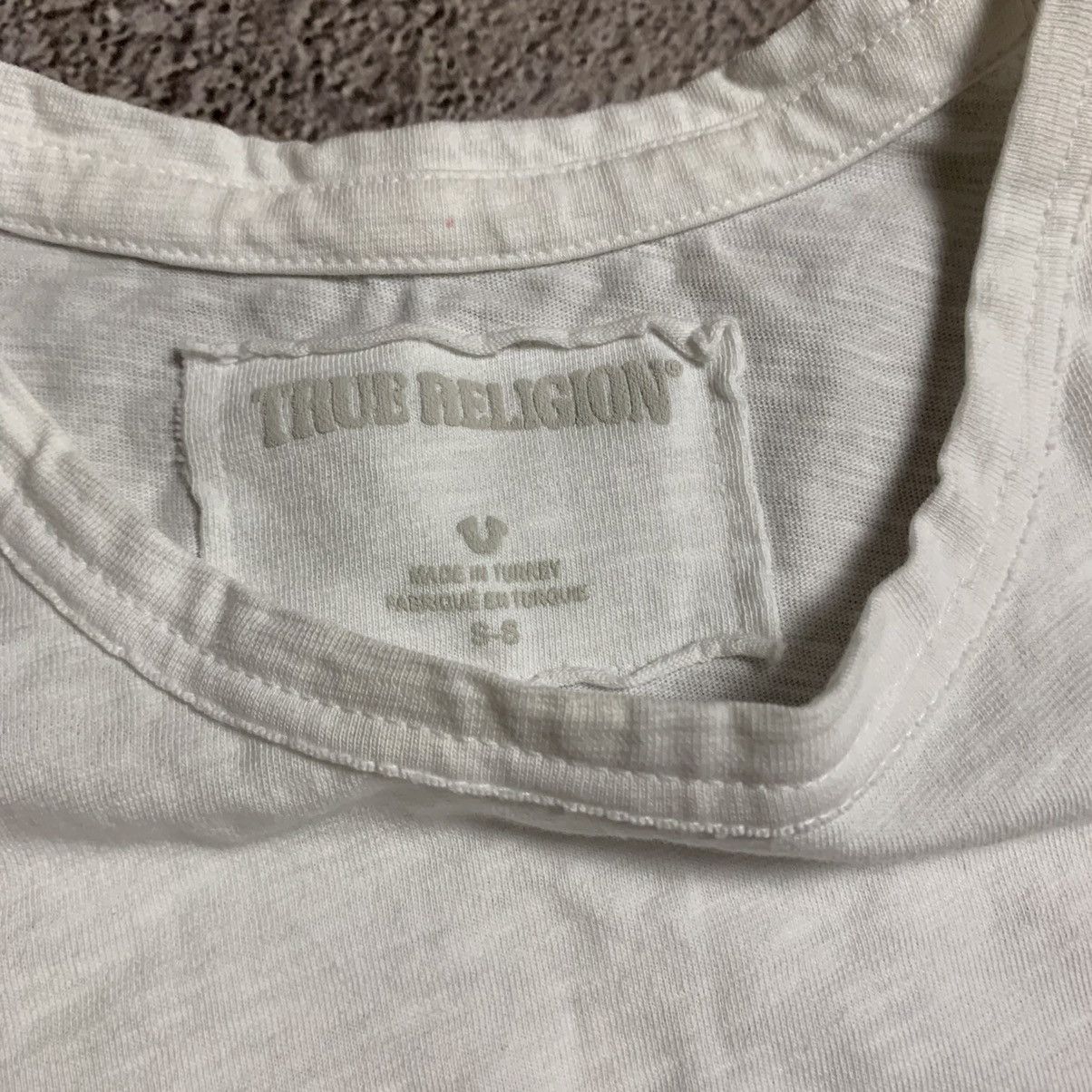 Vintage Vintage Y2K True Religion Graphic Tee Skulls Grunge Faded S Size US S / EU 44-46 / 1 - 5 Thumbnail