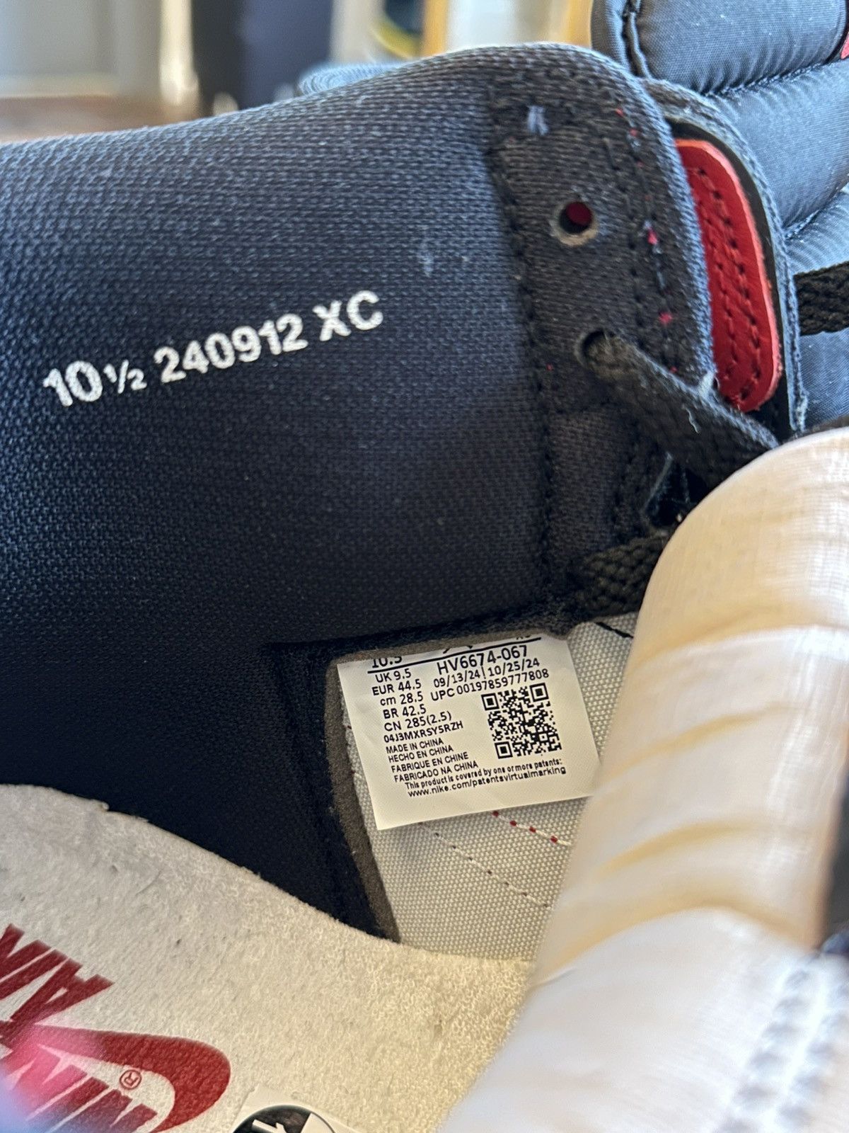 Jordan Brand JORDAN 1 BREAD 85sBRAND NEW SZ 10.5 Size US 10.5 / EU 43-44 - 6 Thumbnail