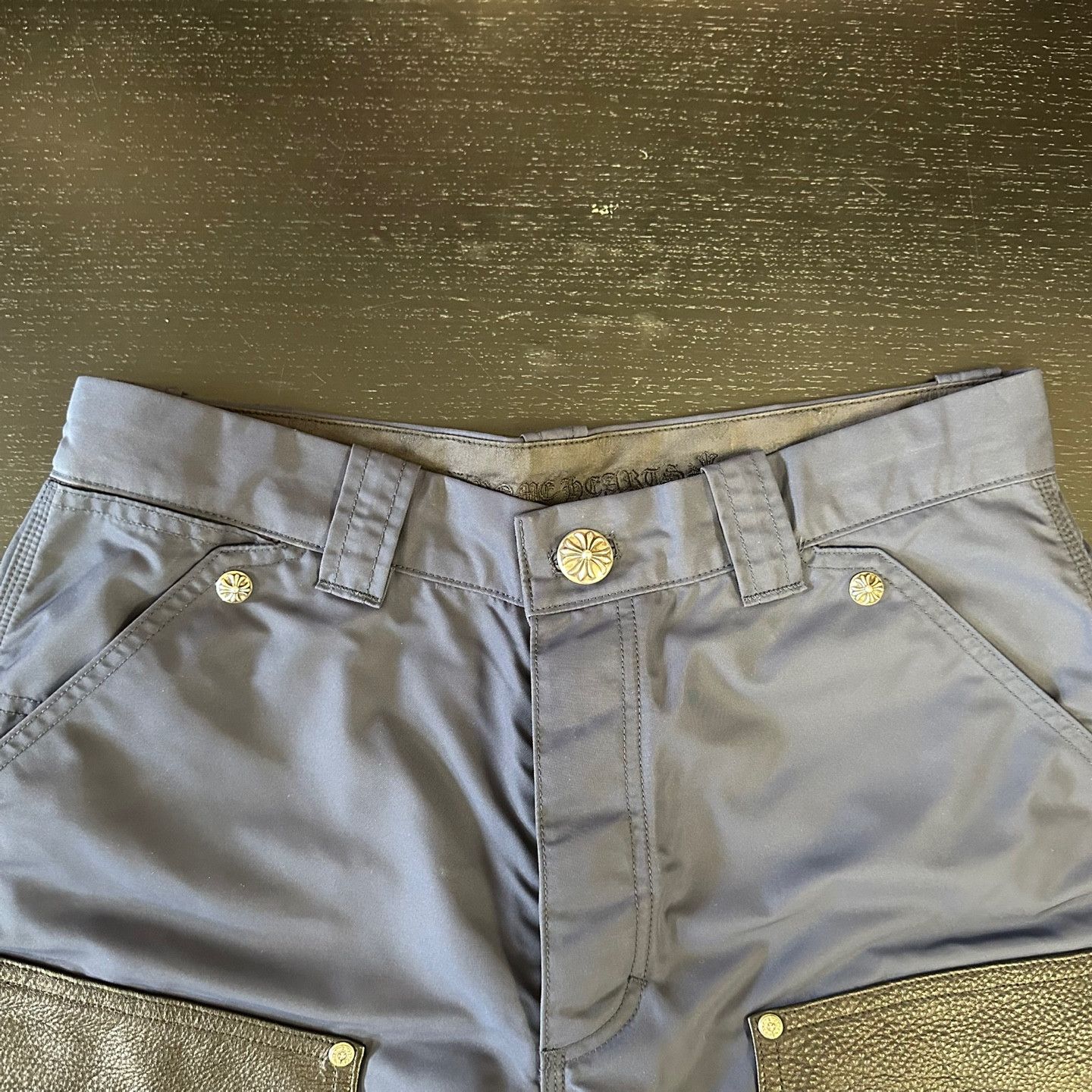 Chrome Hearts Chrome Hearts Nylon Leather Double Knee Carpenter Pants Size US 32 / EU 48 - 3 Thumbnail