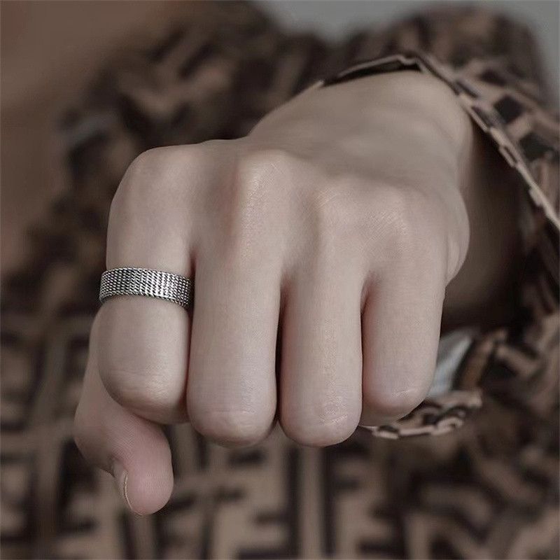Japanese Brand × Jewelry × Vintage Simple Line Index Ring Size ONE SIZE - 4 Thumbnail