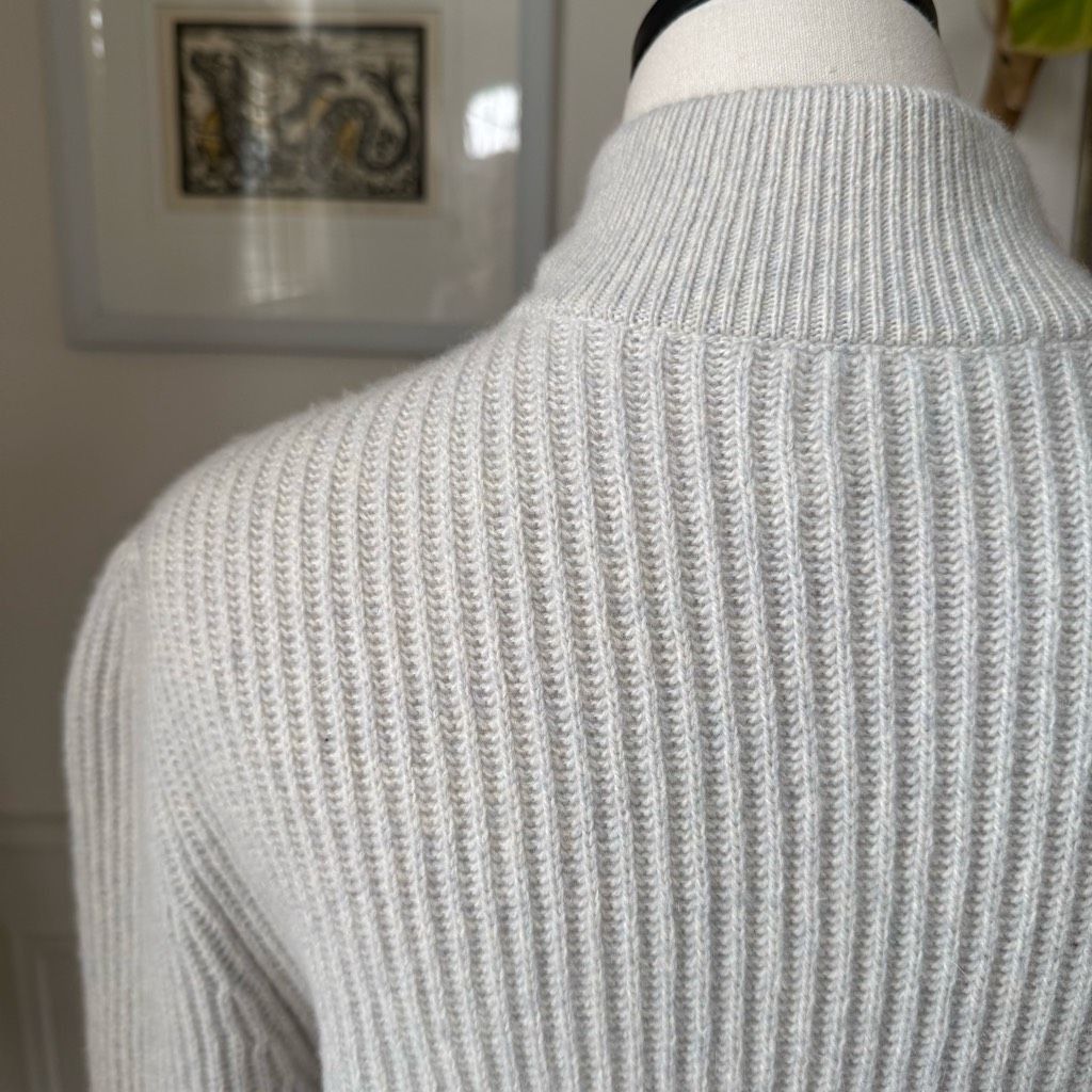 Salvatore Ferragamo Salvatore Ferragamo Wool Cashmere and Sueded Leather Full Zi Size L / US 10 / IT 46 - 10 Thumbnail