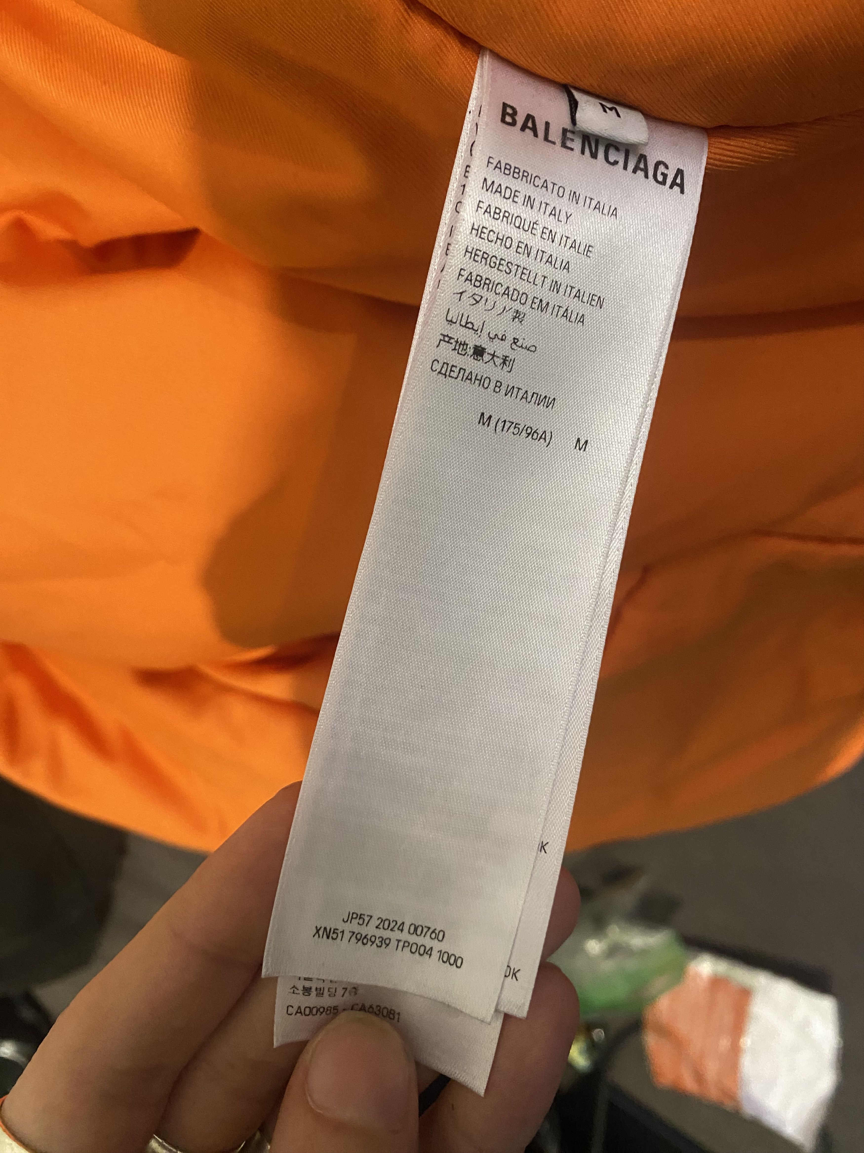 Balenciaga FW24 Icognito Hooded Bomber Size US M / EU 48-50 / 2 - 3 Thumbnail