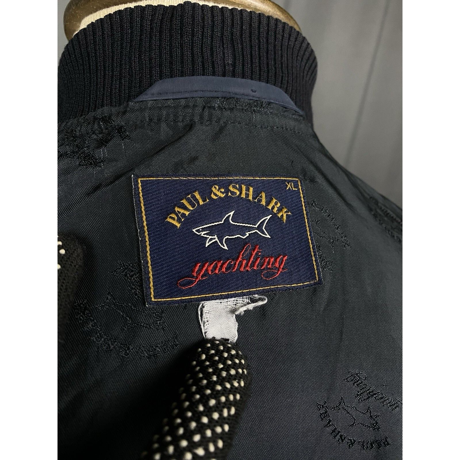 Paul & Shark Paul&Shark Men's Black Wool Multipocket High Neck Bomber Jac Size US XL / EU 56 / 4 - 9 Thumbnail