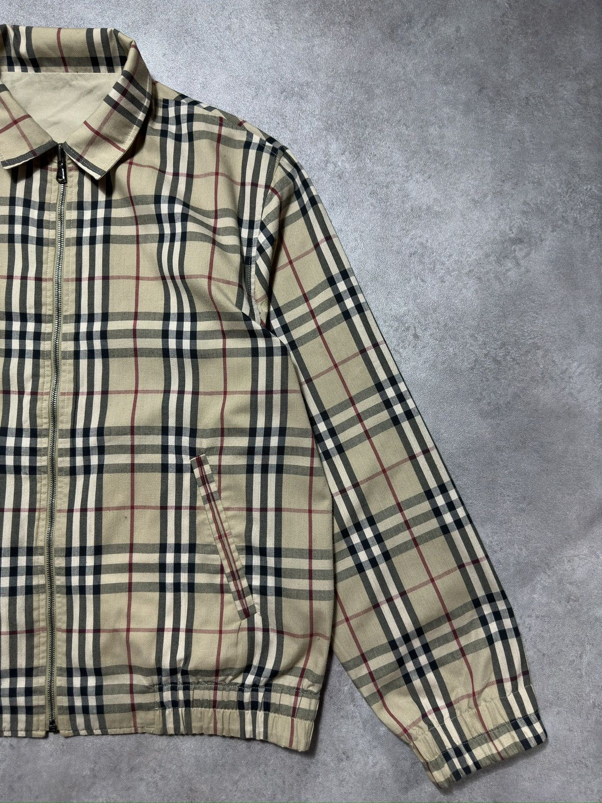 Burberry Mens Vintage Monogram Jacket Burberry London 90s Size US M / EU 48-50 / 2 - 3 Thumbnail