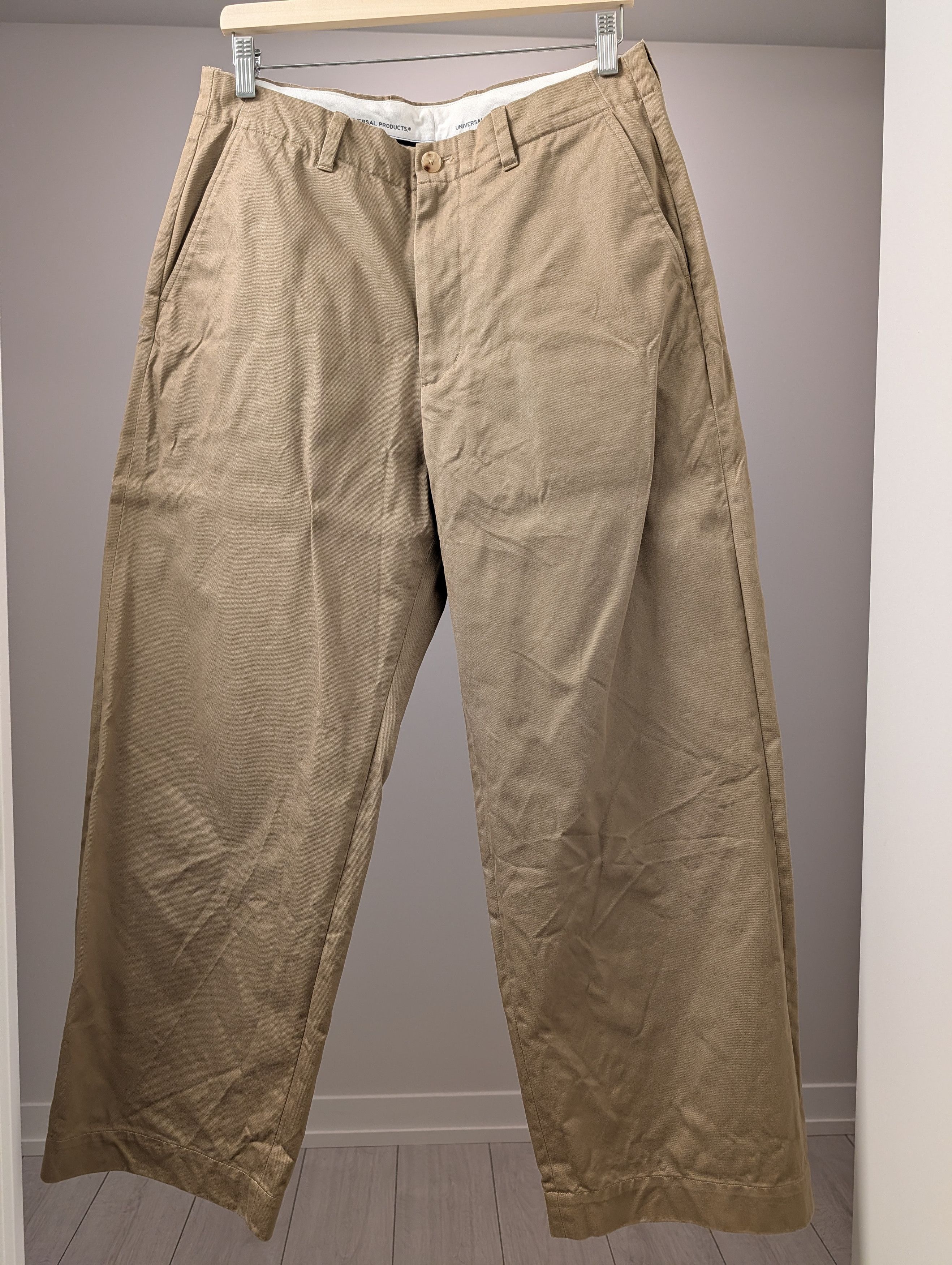 UNIVERSAL PRODUCTS. Wide Chinos Size US 32 / EU 48 - 1 Thumbnail
