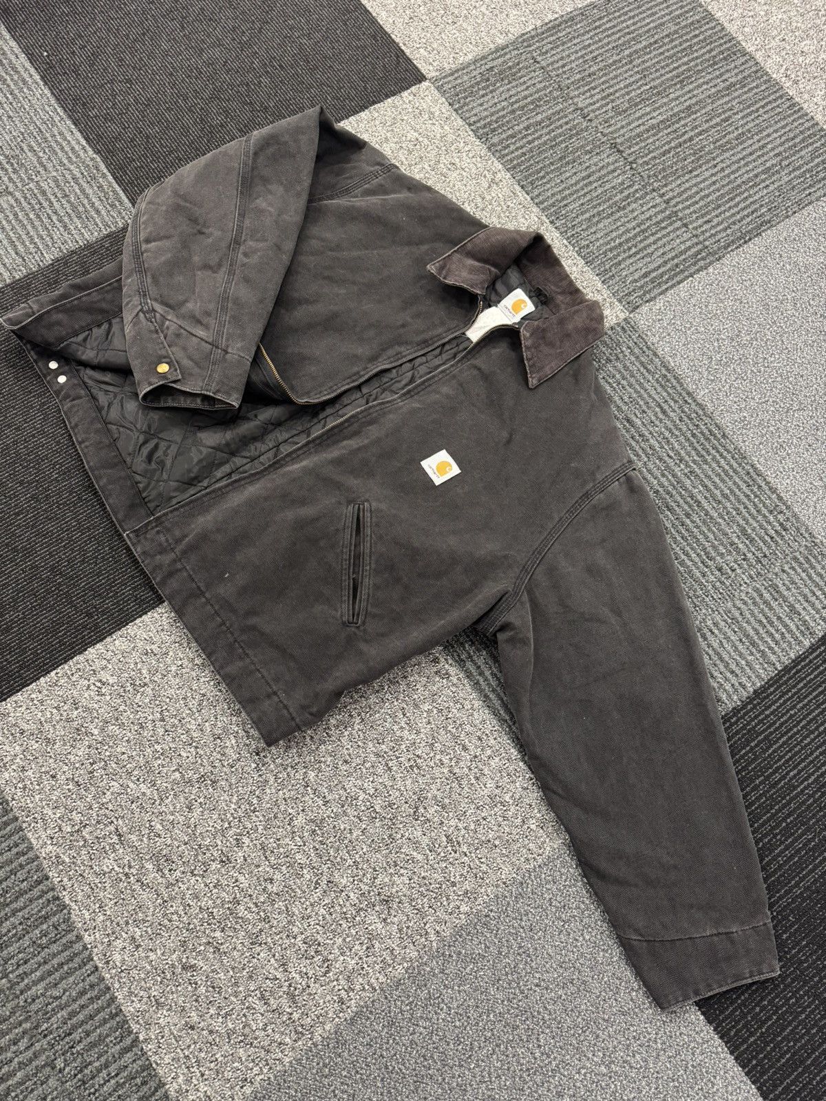 Carhartt Carhartt Detroit Jacket BLK usa vintage og Size US XL / EU 56 / 4 - 3 Thumbnail