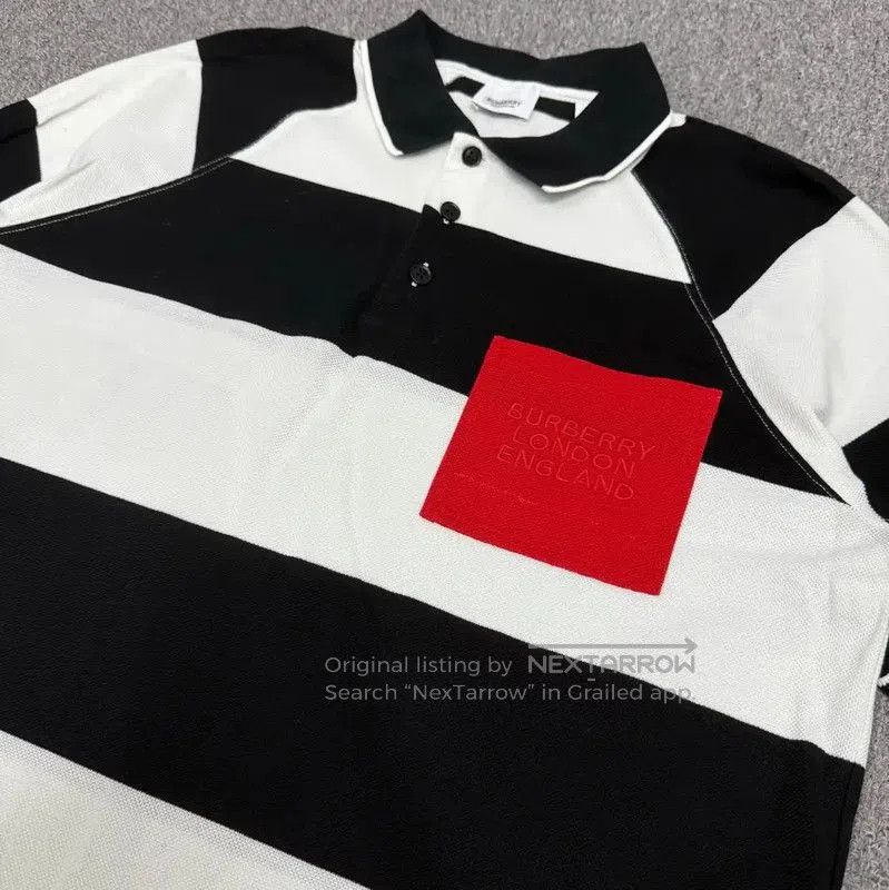 Burberry Burberry Multicolor Cotton Men's Polo Shirt. Size US M / EU 48-50 / 2 - 3 Thumbnail